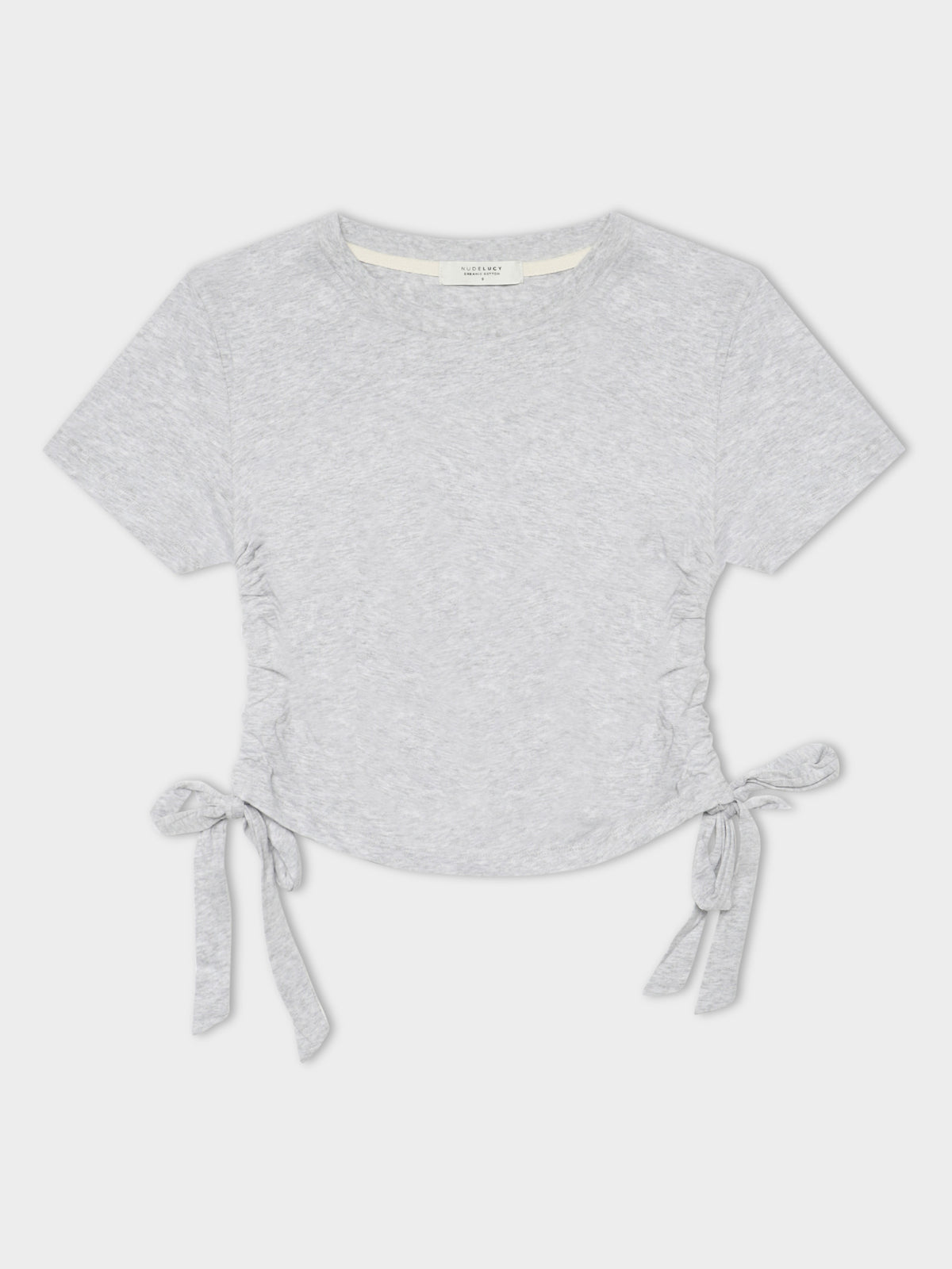 Rowan Drawstring T-Shirt in Grey
