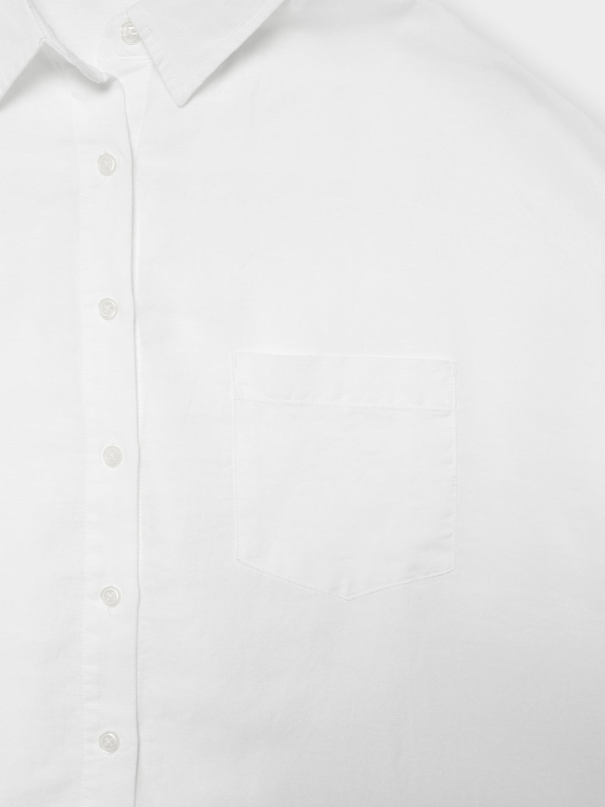 Leigh Linen Shirt in White