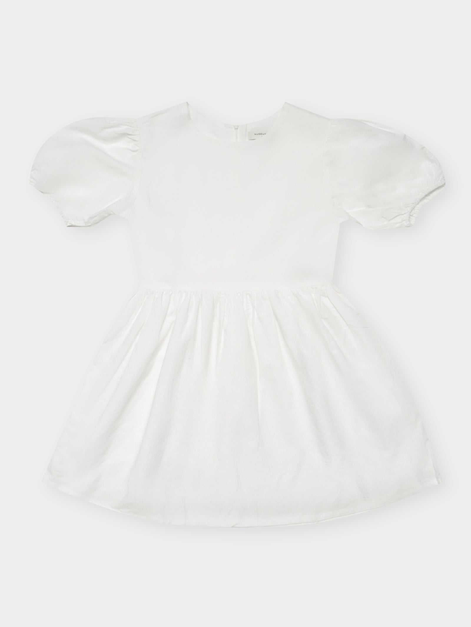 Nima Linen Mini Dress in White