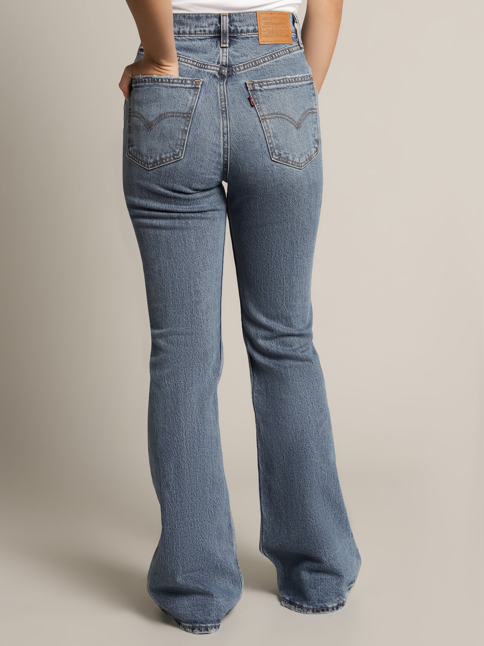 70s High Flare Jeans