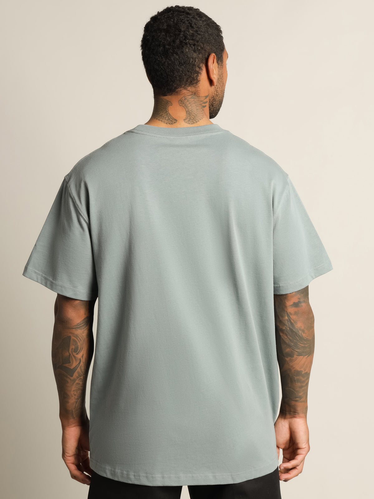 Heavyweight T-Shirt in Smoke Blue