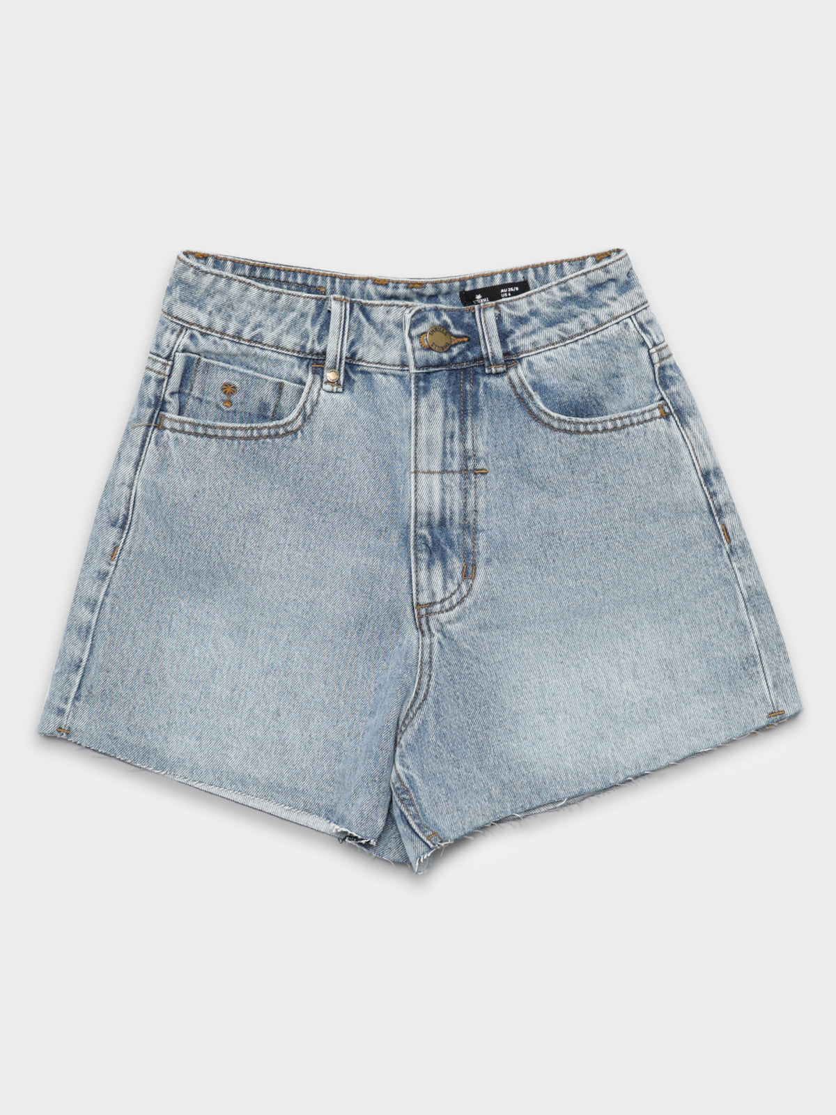 Erica Shorts in Aged Blue