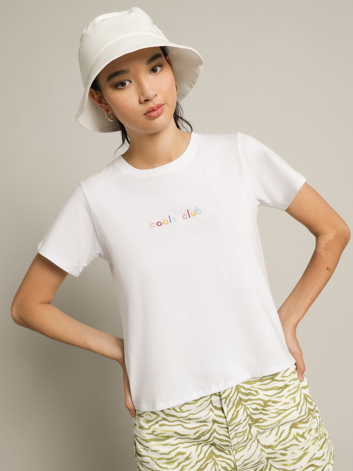 Colour Club Real T-Shirt in White