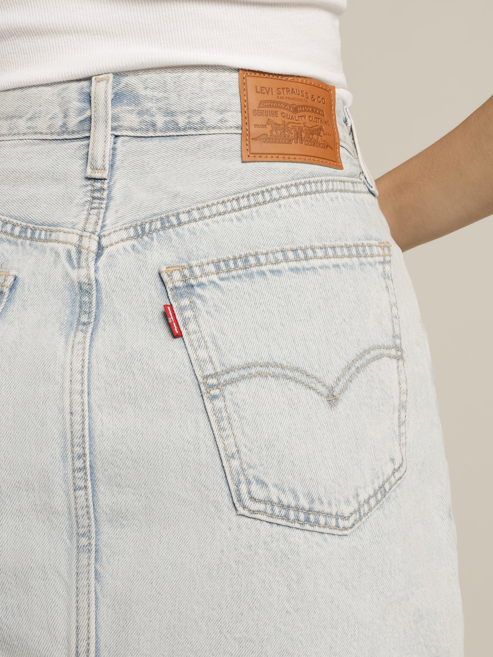 70s High Micro Mini Skirt