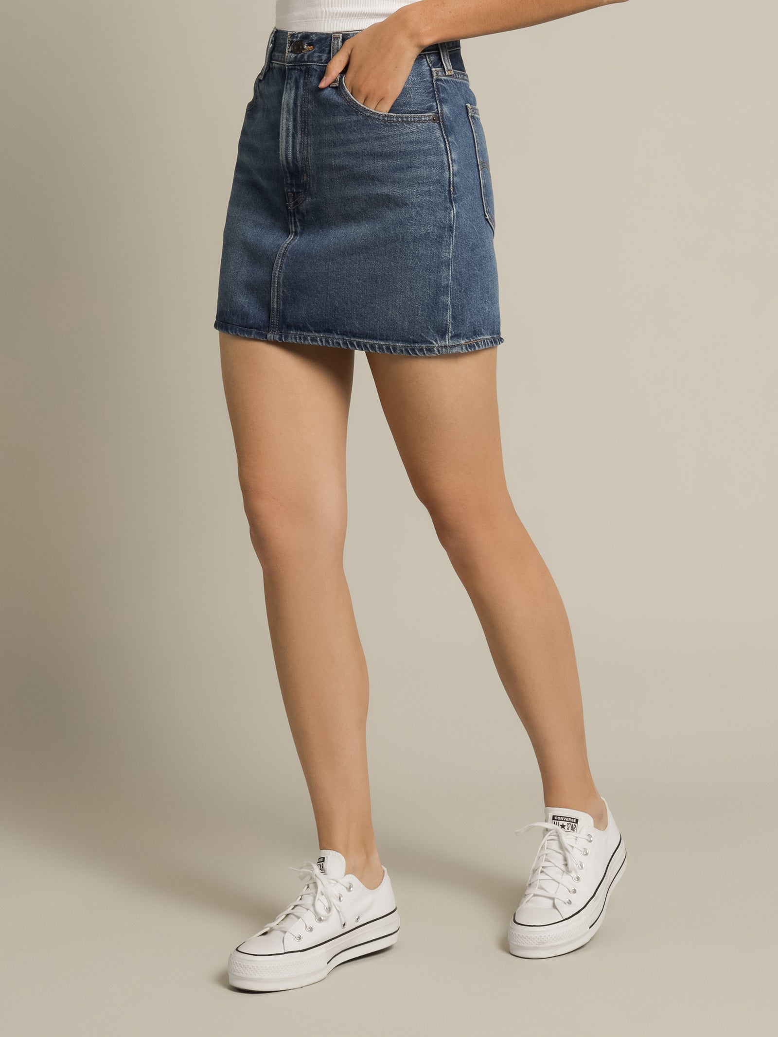 70s High Micro Mini Skirt