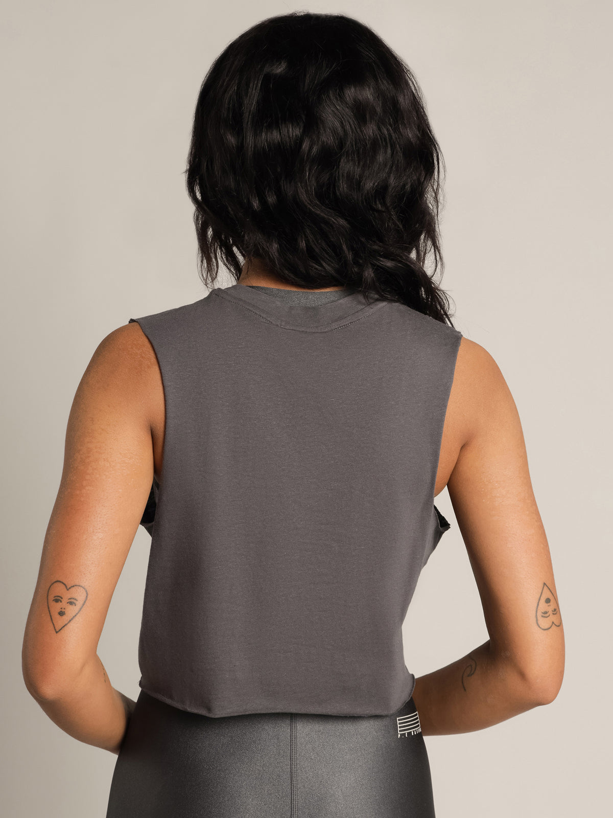Pe Nation Game Card Tank | Charcoal