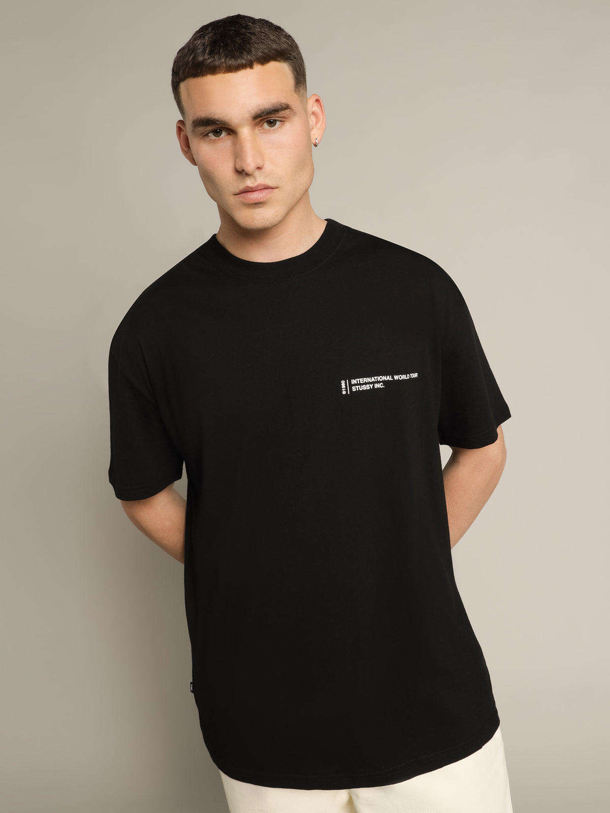 Earth 50 T-Shirt in Black