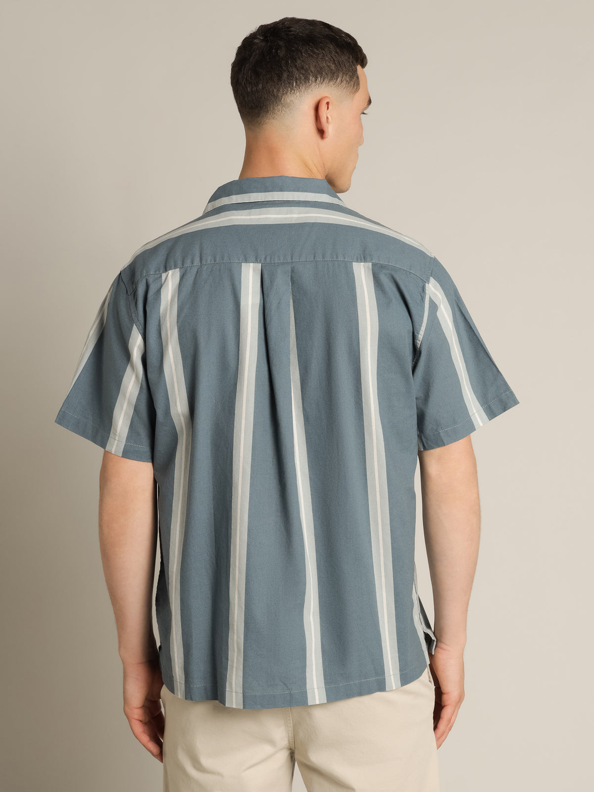 Linear Shirt in Venice Blue