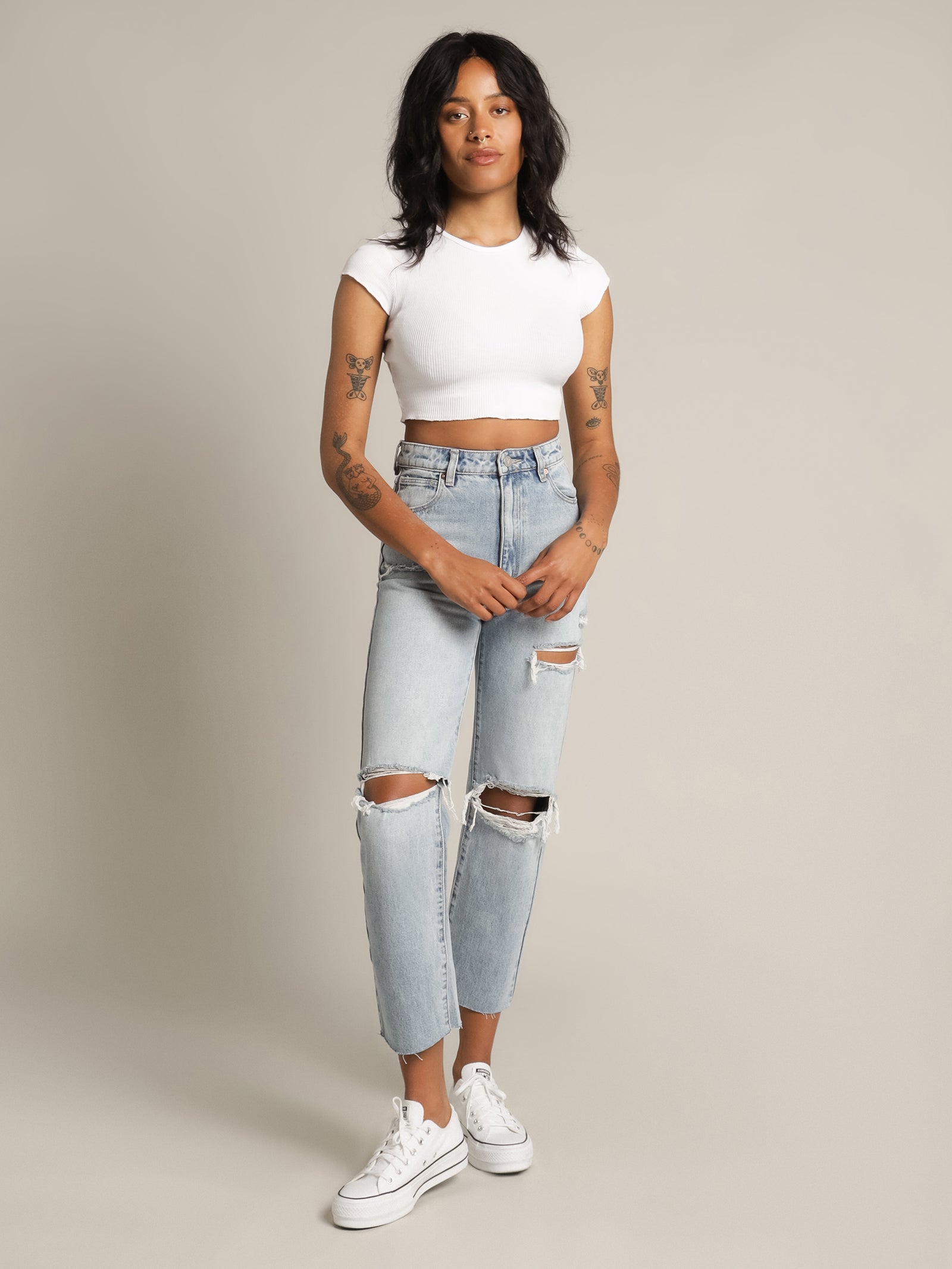 A Venice Straight Leg Jeans