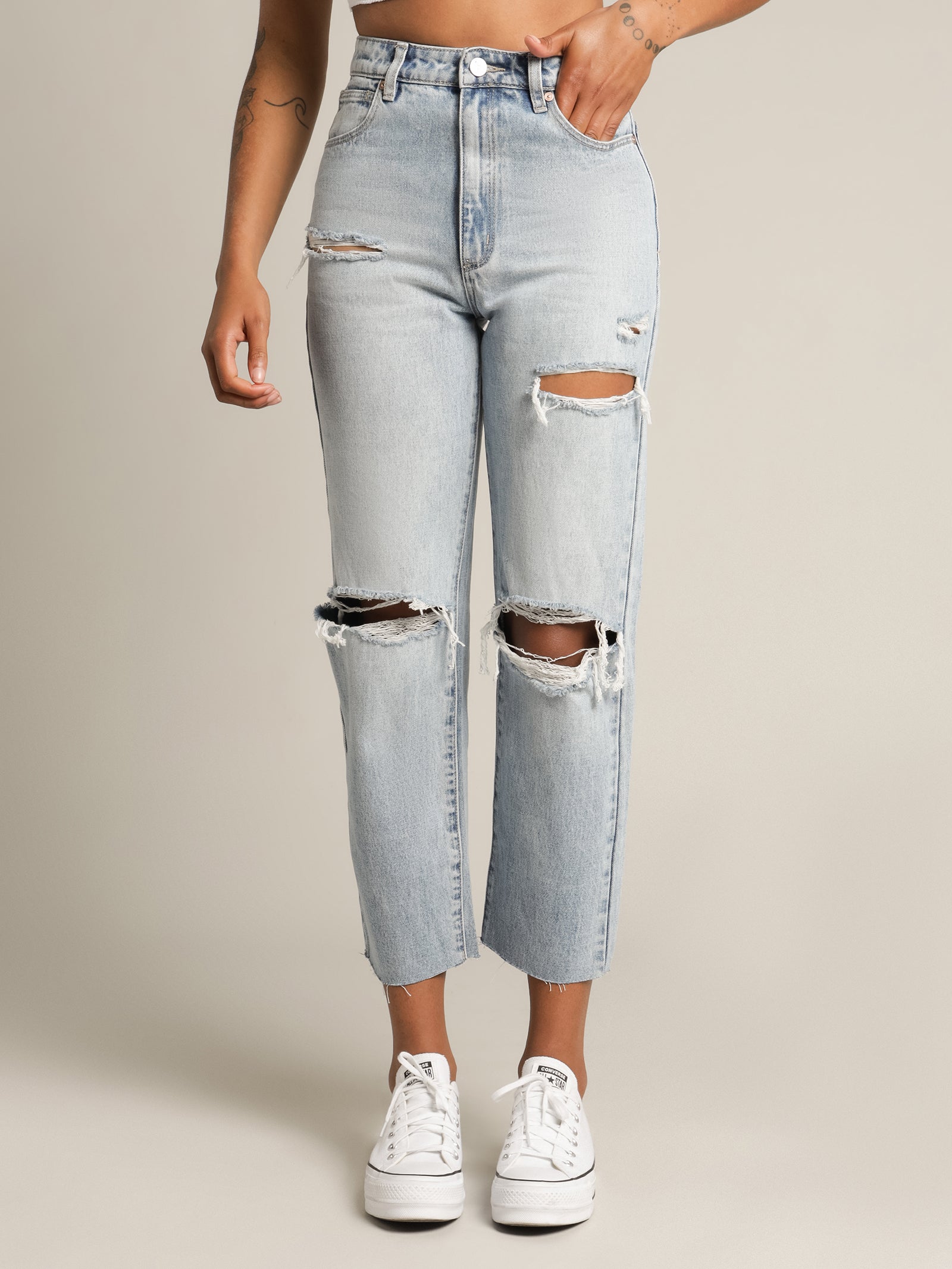 A Venice Straight Leg Jeans