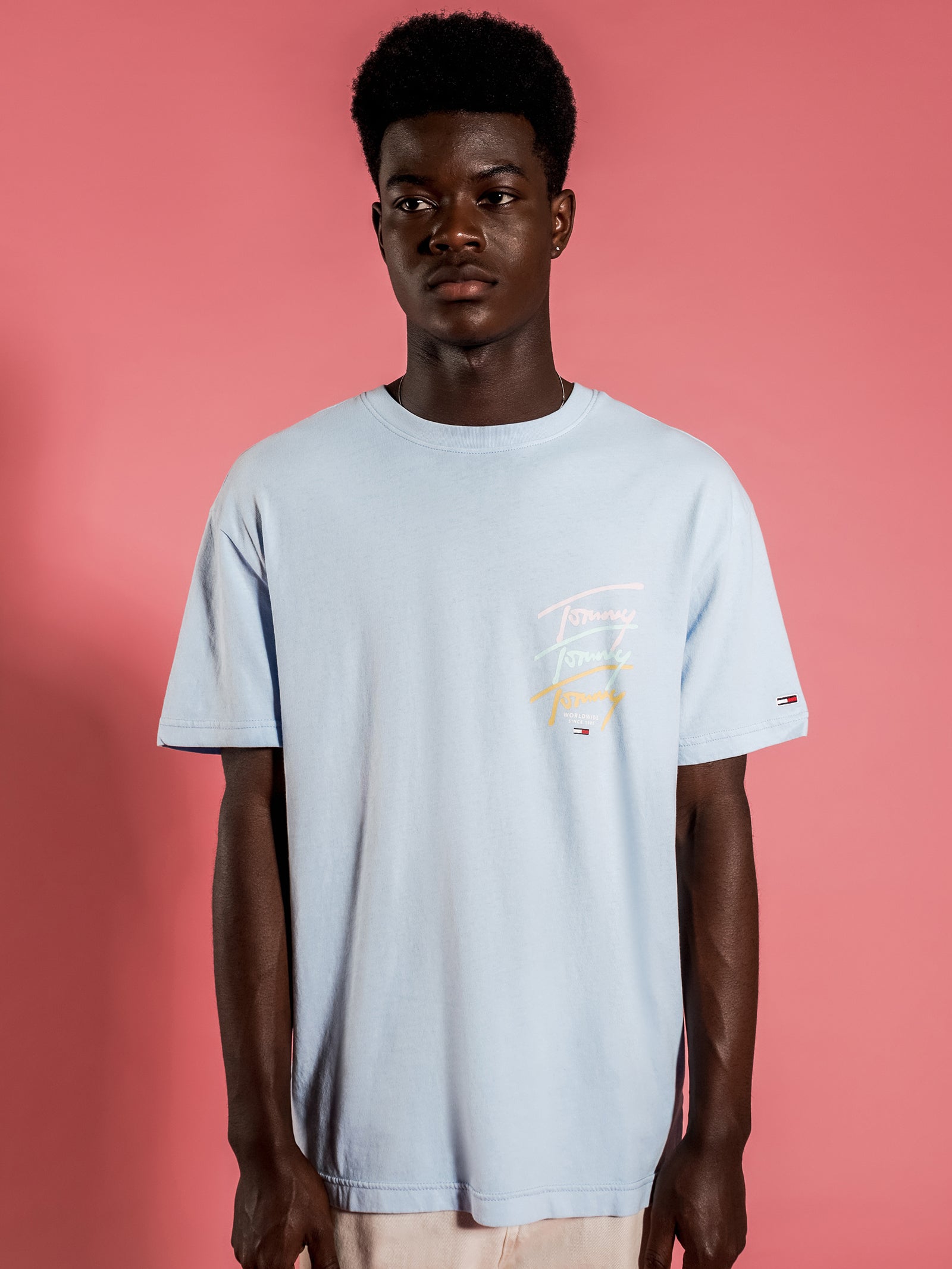 Pastel Repeat Signature Logo T-Shirt