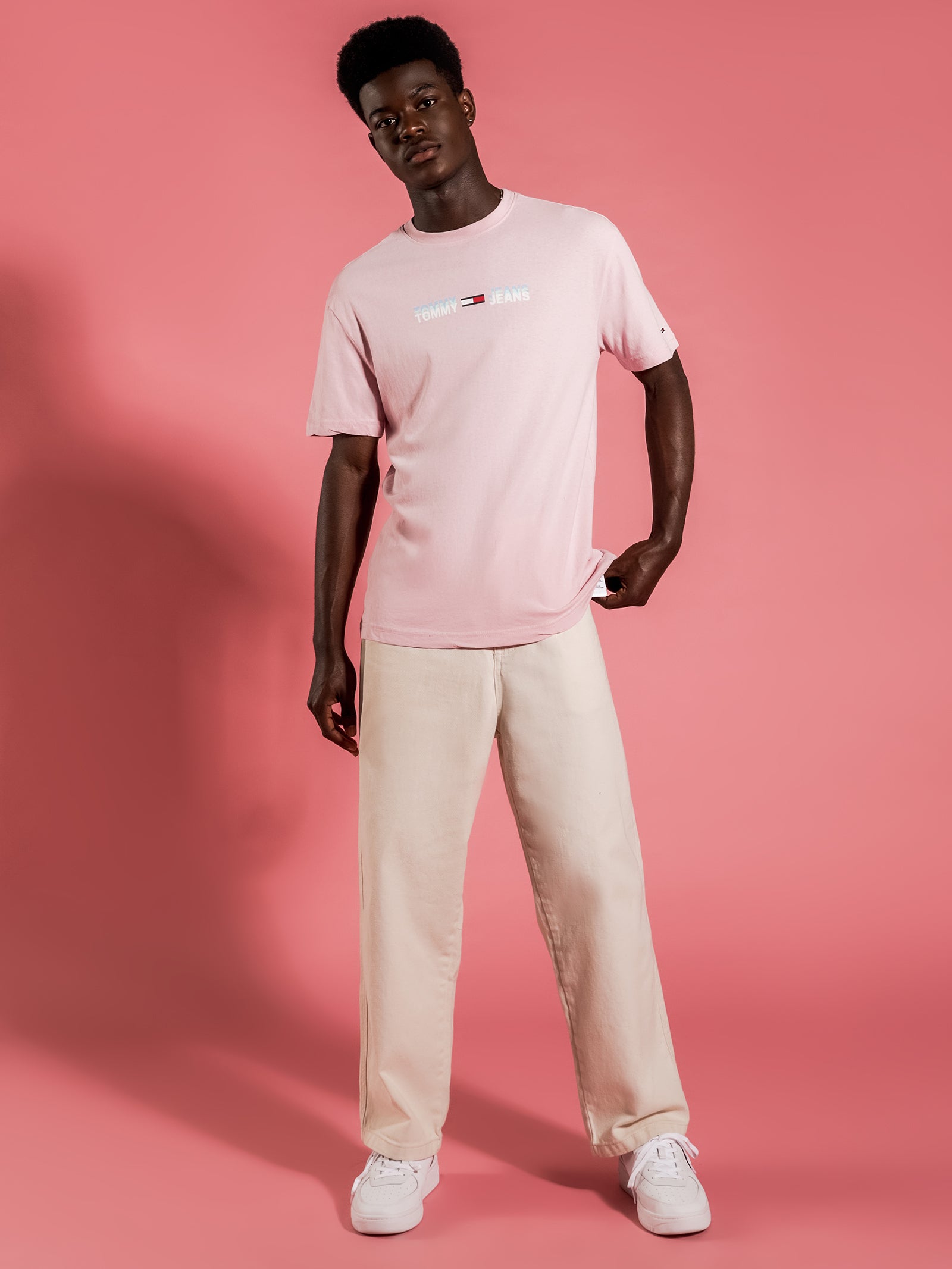 Pastel Linear Logo T-Shirt