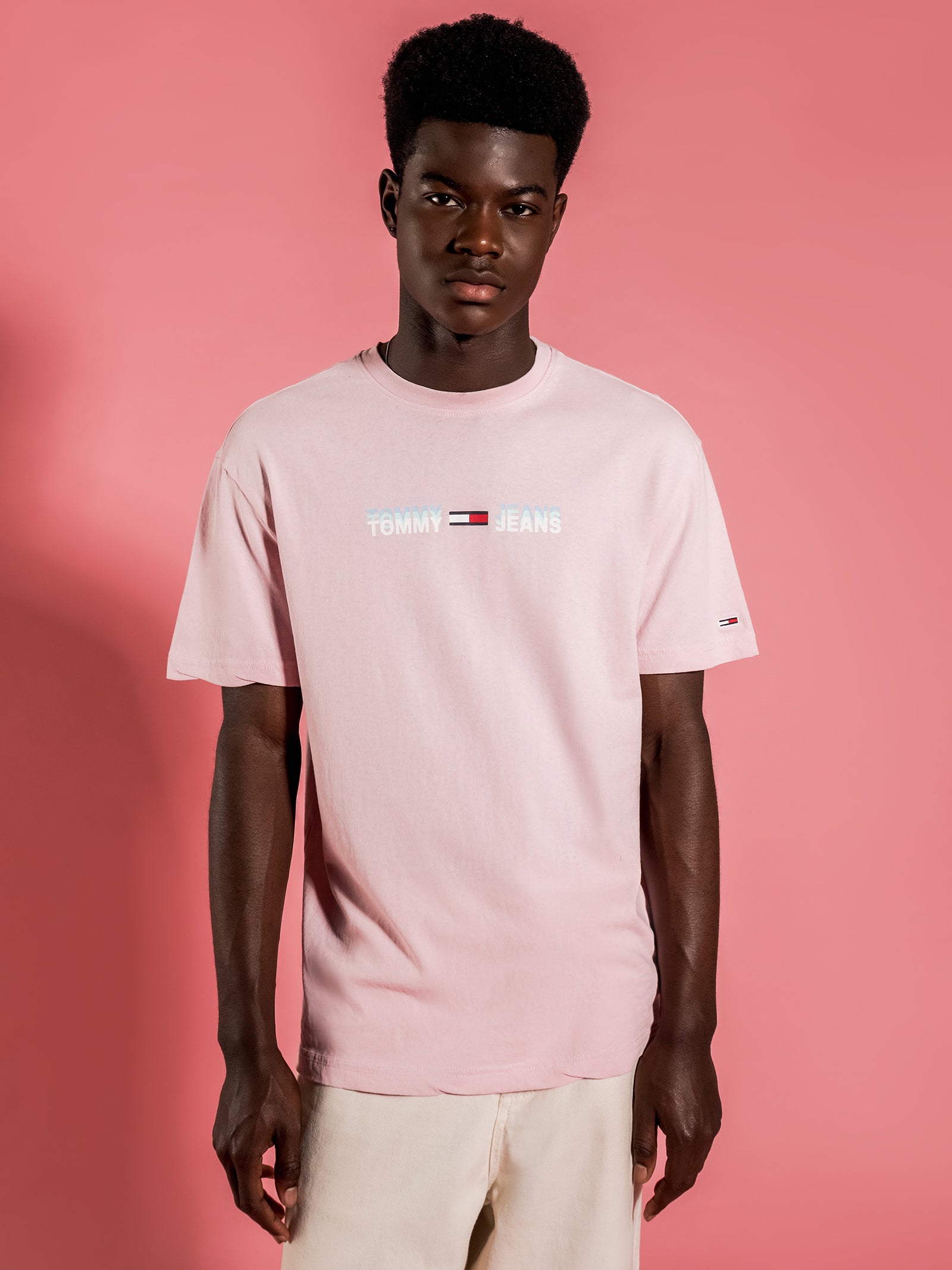 Pastel Linear Logo T-Shirt