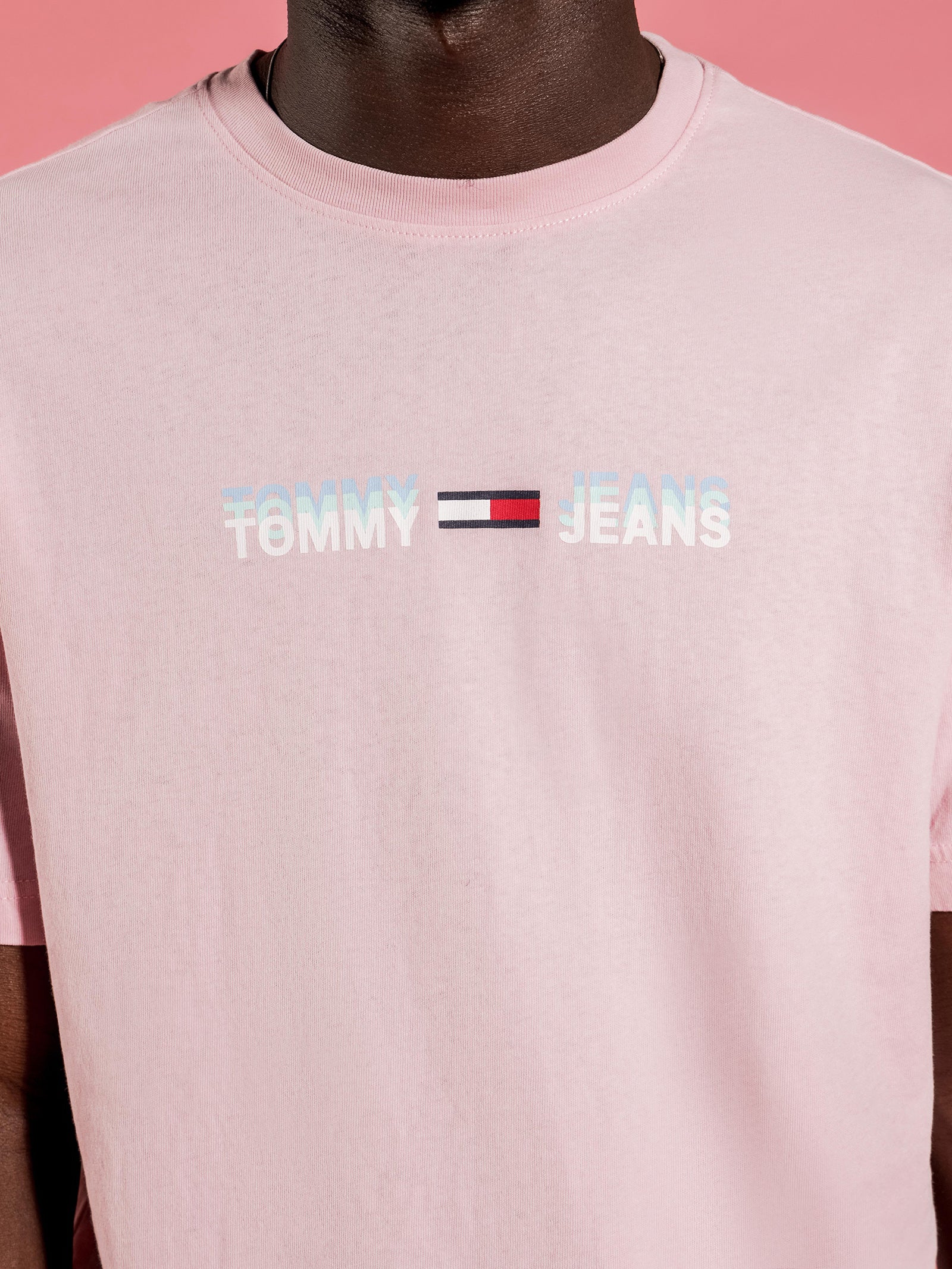 Pastel Linear Logo T-Shirt