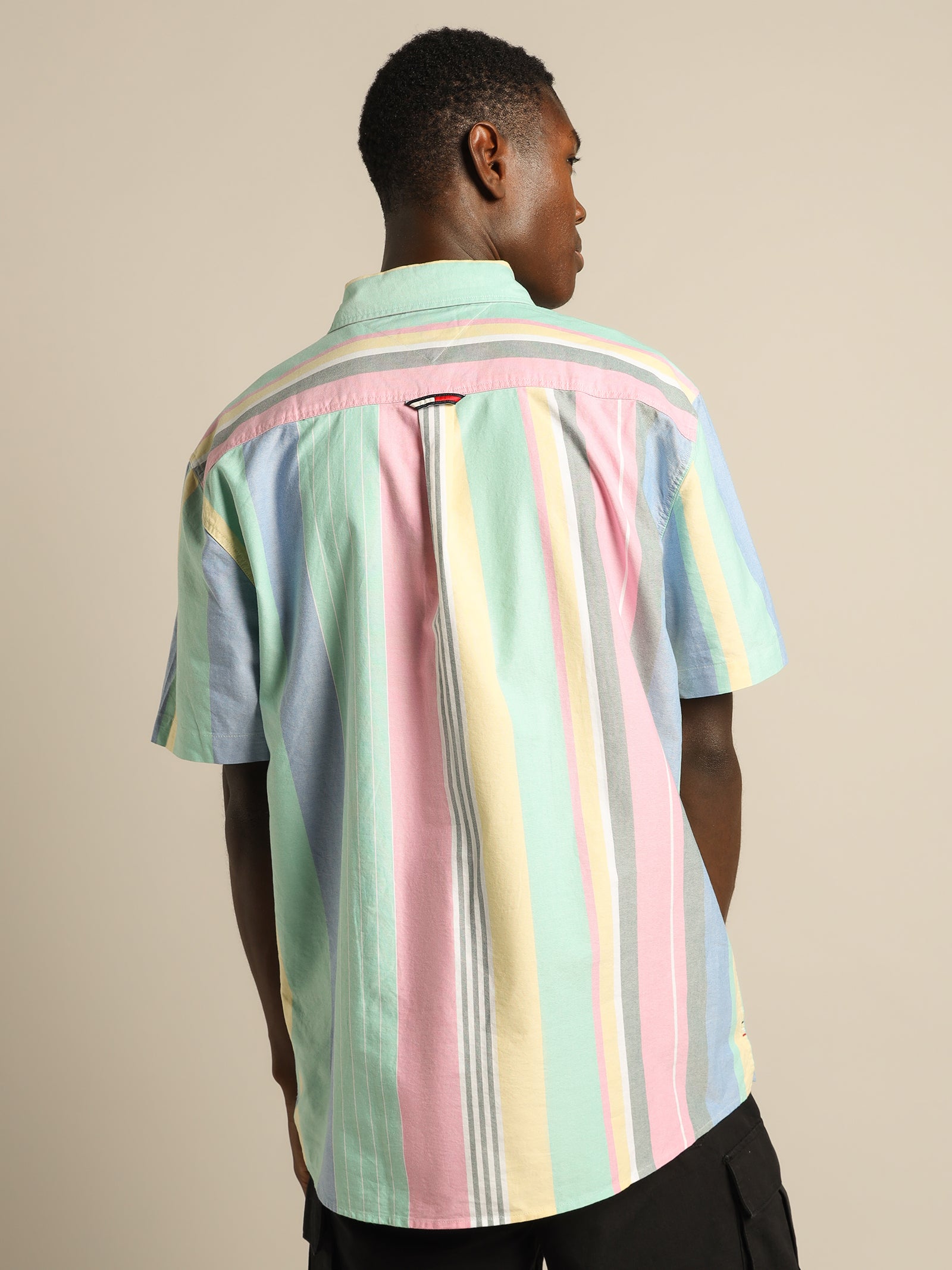 TJM Stripe 2 Short Sleeve Shirt