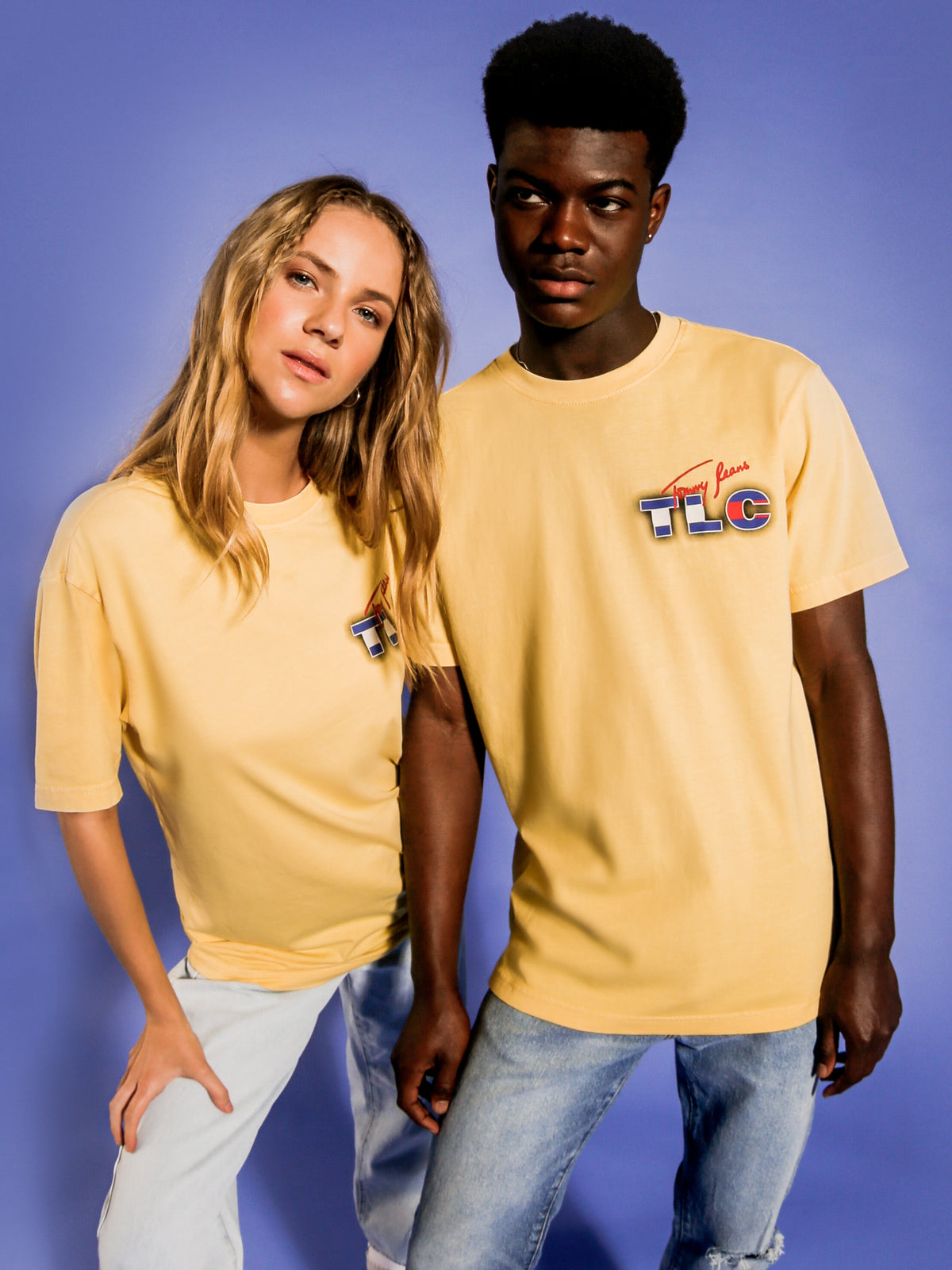 Music Revisited TLC Short Sleeve T-Shirt in Soleil Yellow