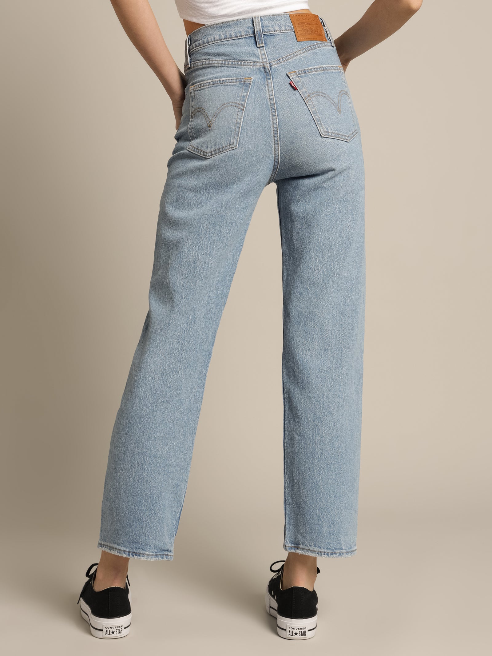 Ribcage Straight Ankle Jeans