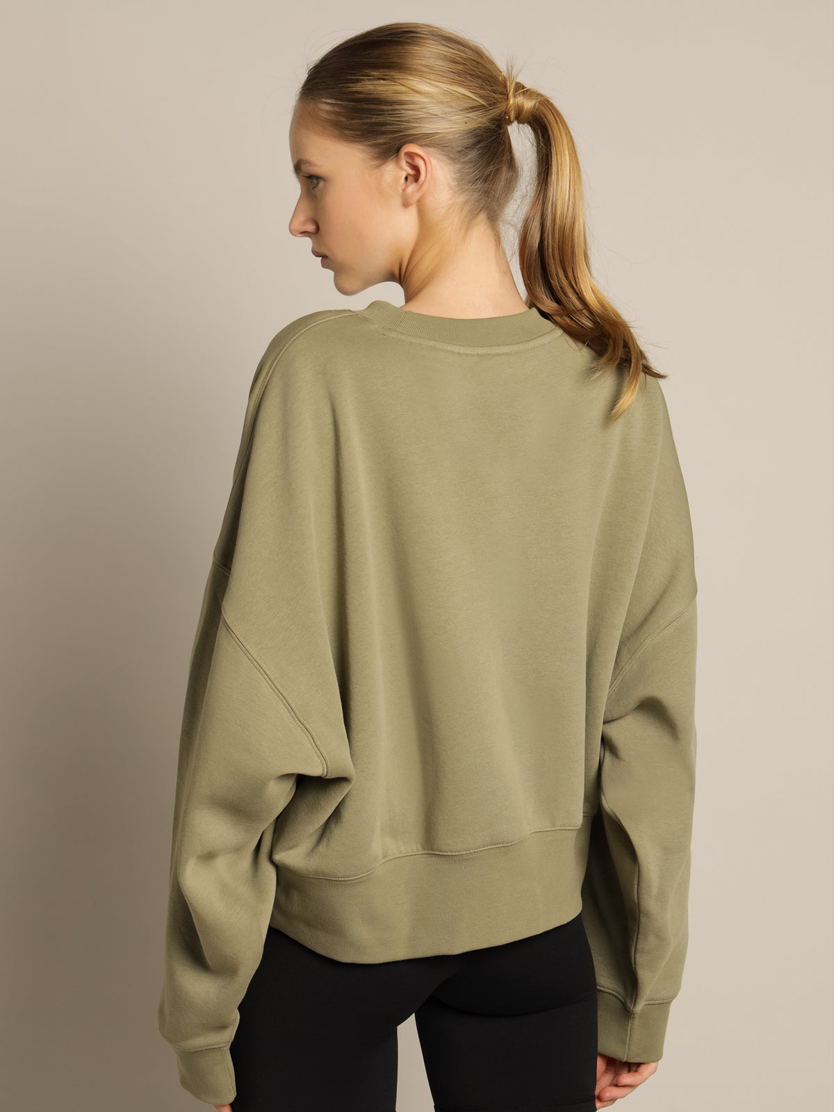 Originals Essentials Fleece Sweatshirt in Orbit Green