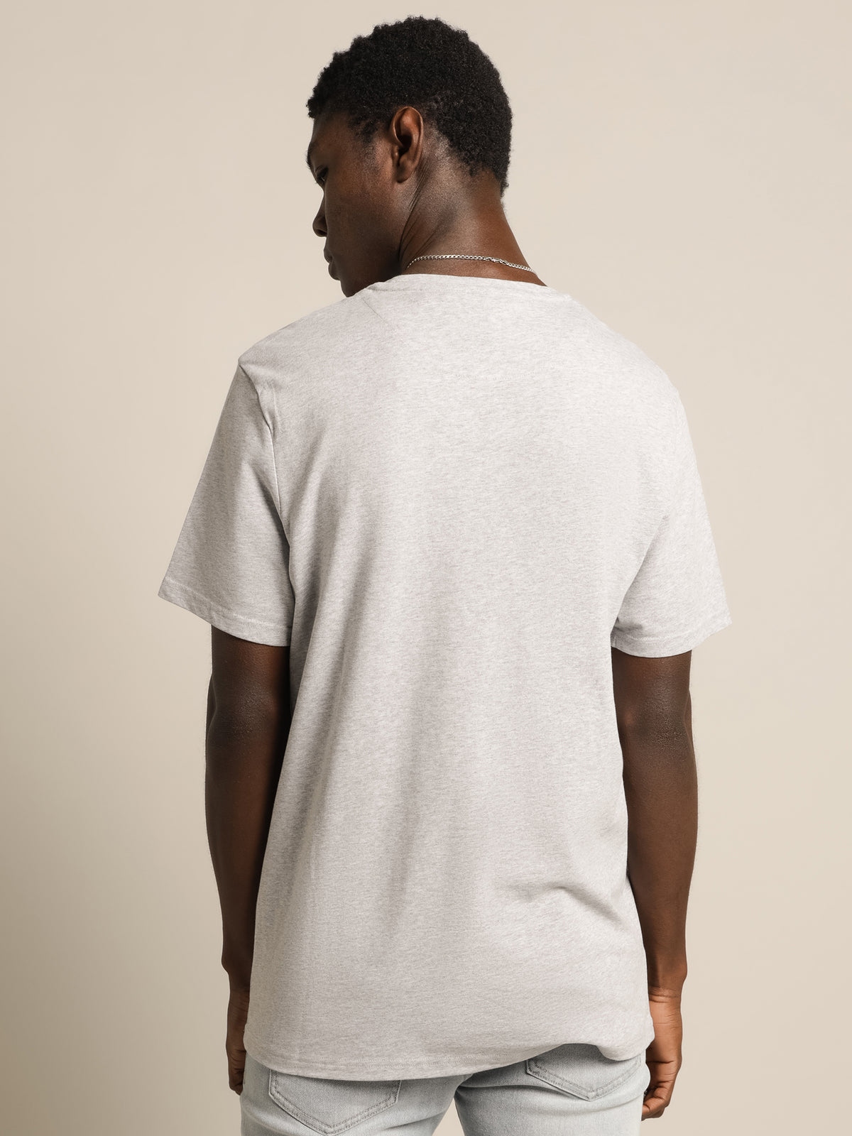 Plain T-Shirt in Grey