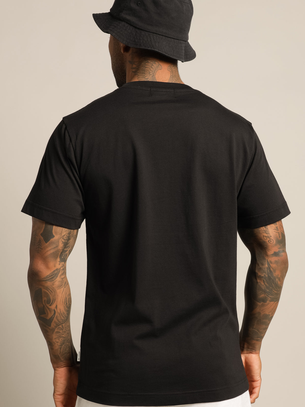 Heavyweight Crew T-Shirt in Black