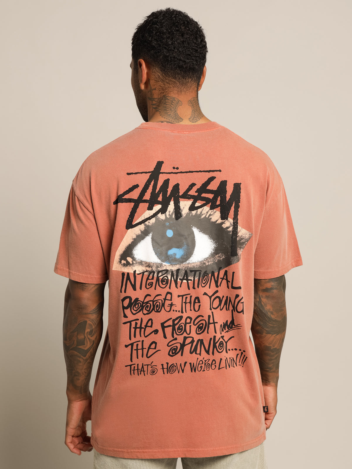 Ocular 50/50 T-Shirt in Rust