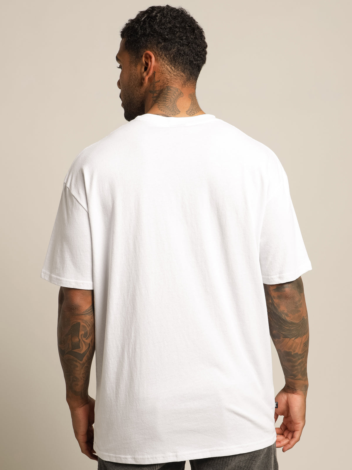 Shadow Stock T-Shirt in White