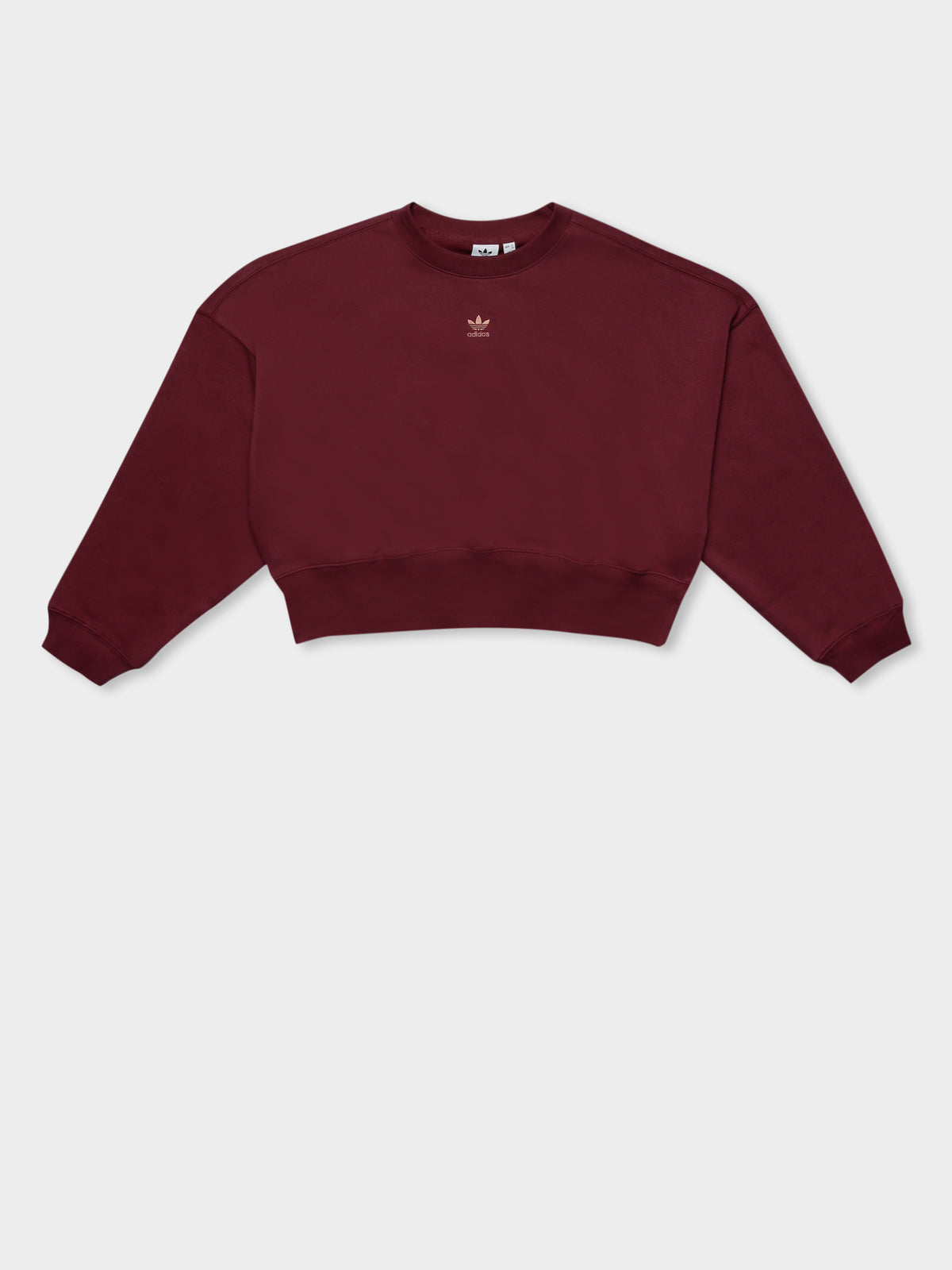 Essentials Fleece Sweatshirt in Victory Crimson