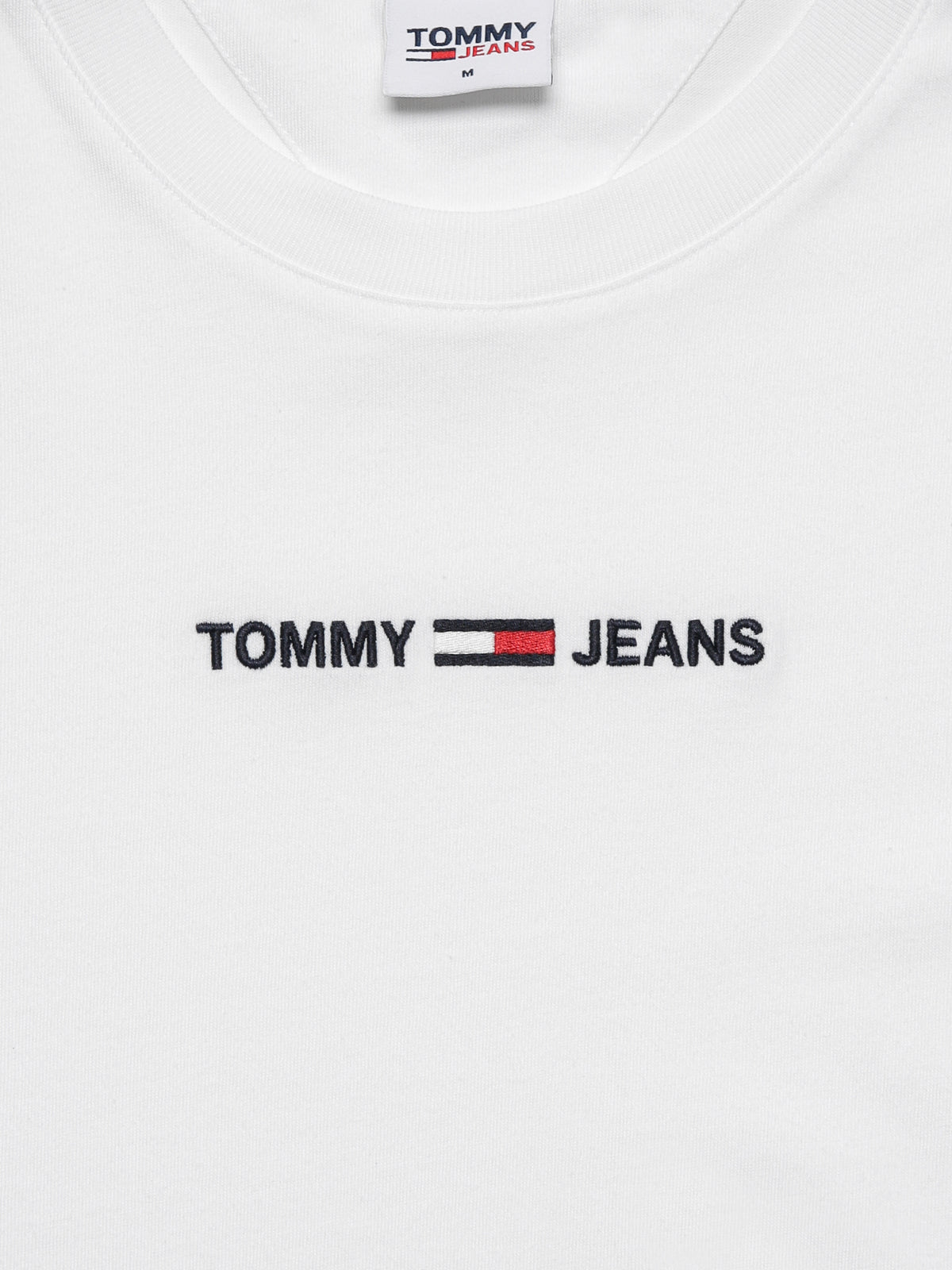 Small Text T-Shirt in White