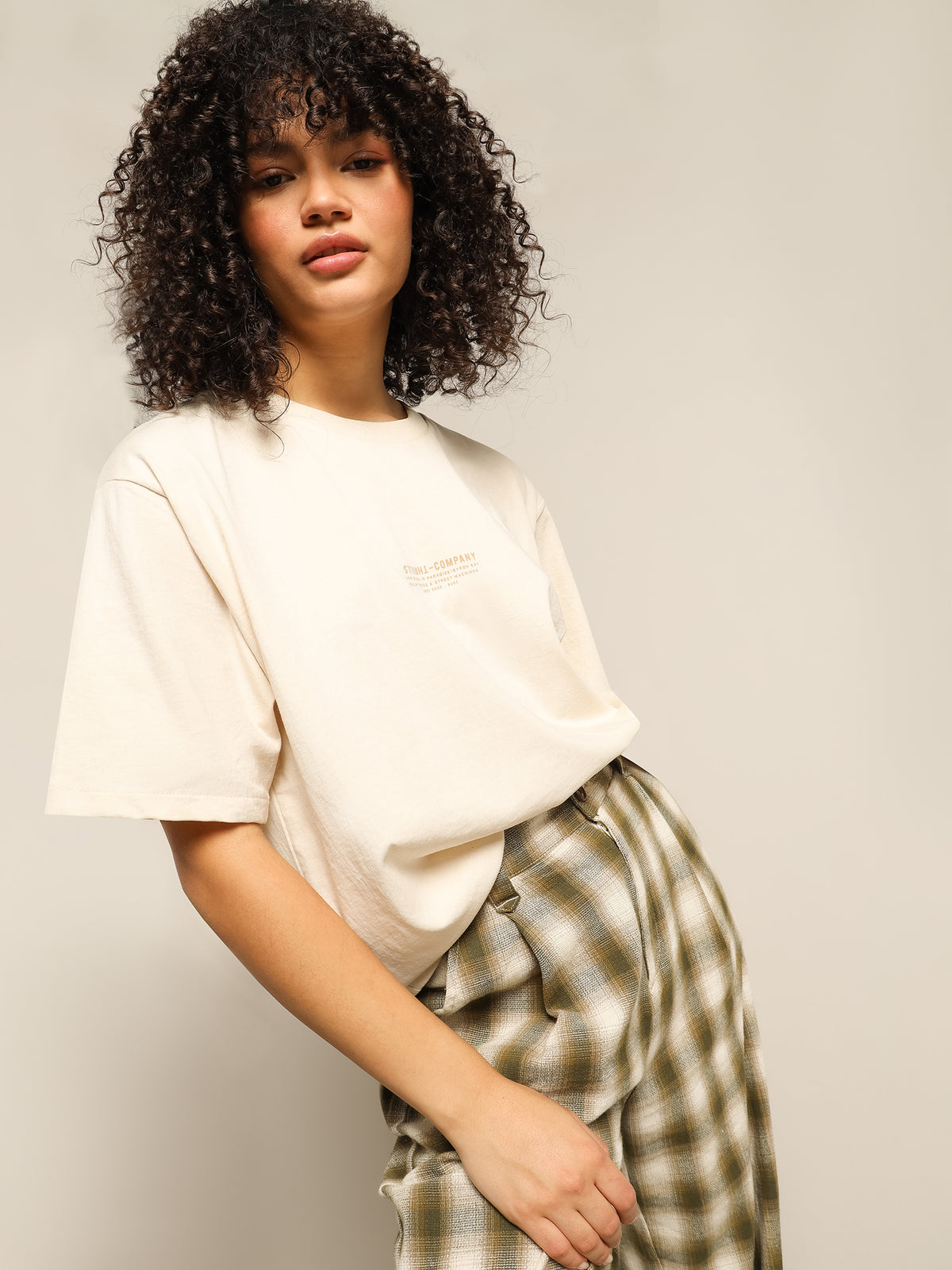 Thrills Regiment Merch Fit T-Shirt | Unbleached