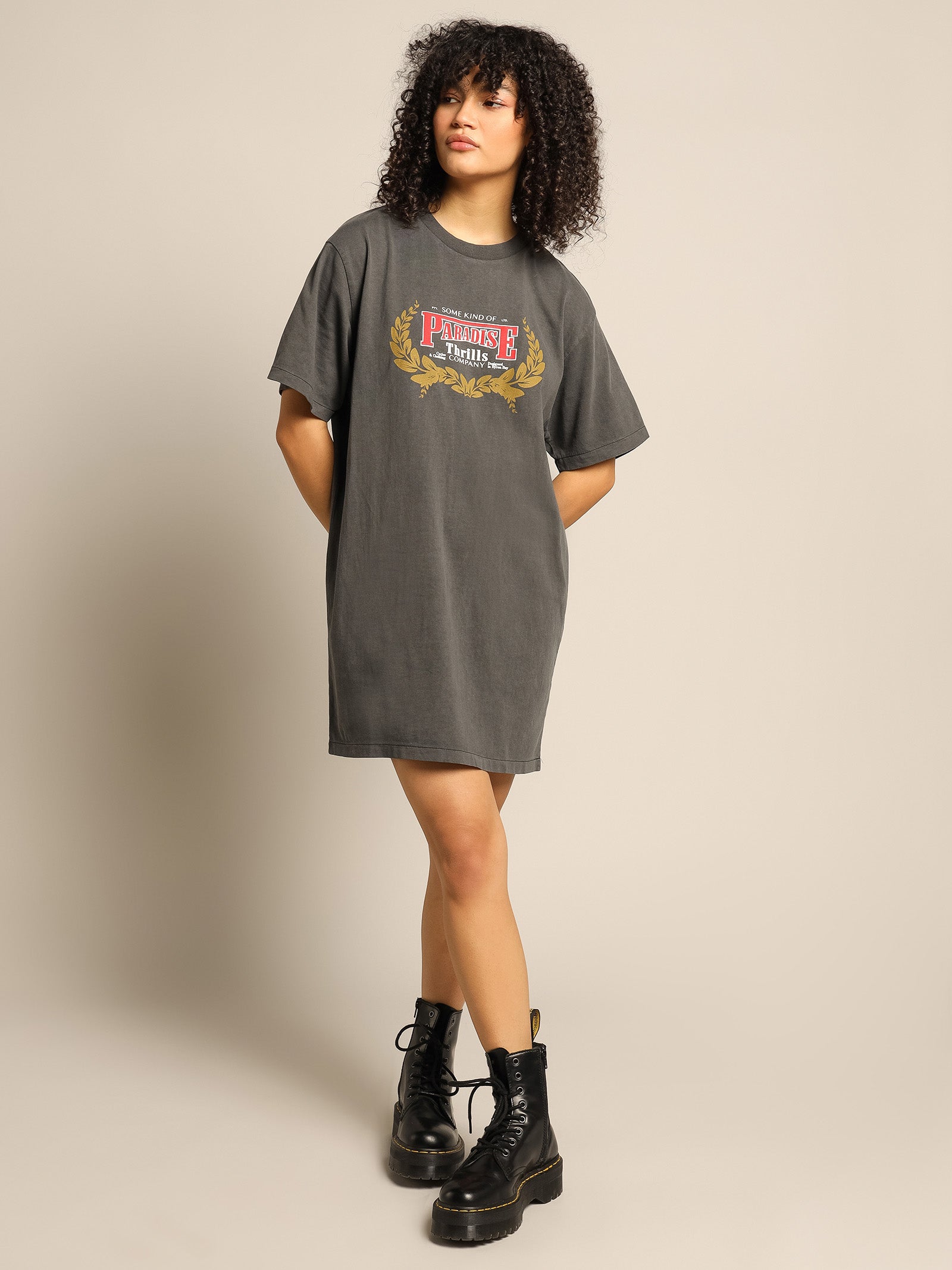 Speed Wreath Merch Fit T-Shirt Dress