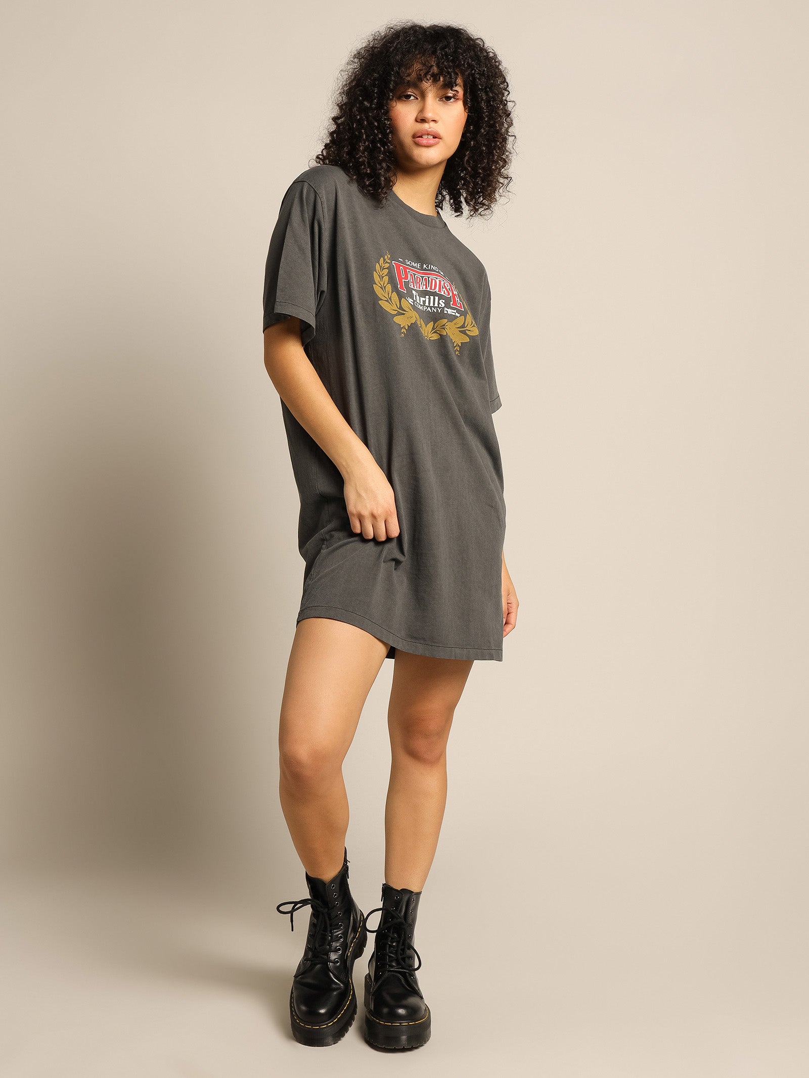 Speed Wreath Merch Fit T-Shirt Dress