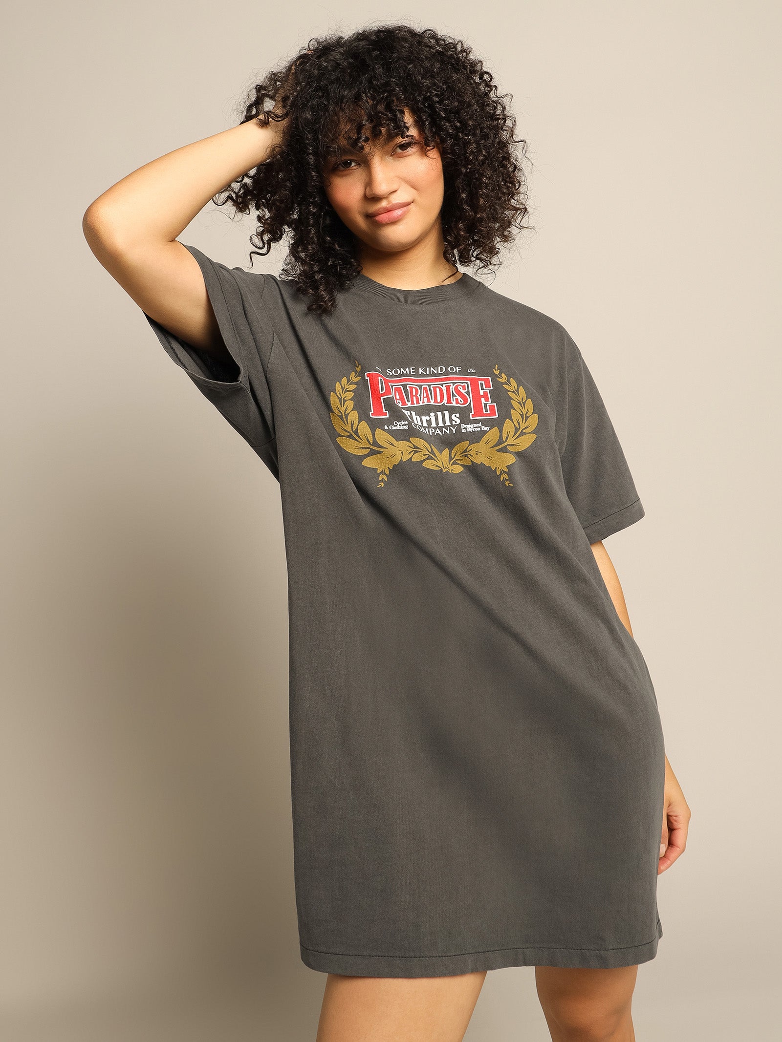 Speed Wreath Merch Fit T-Shirt Dress