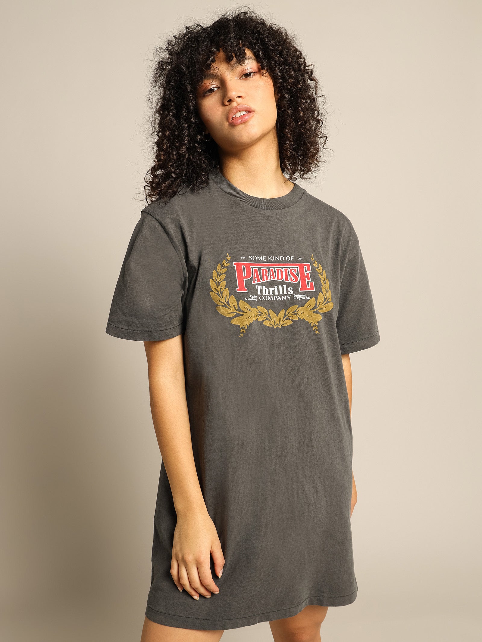 Speed Wreath Merch Fit T-Shirt Dress