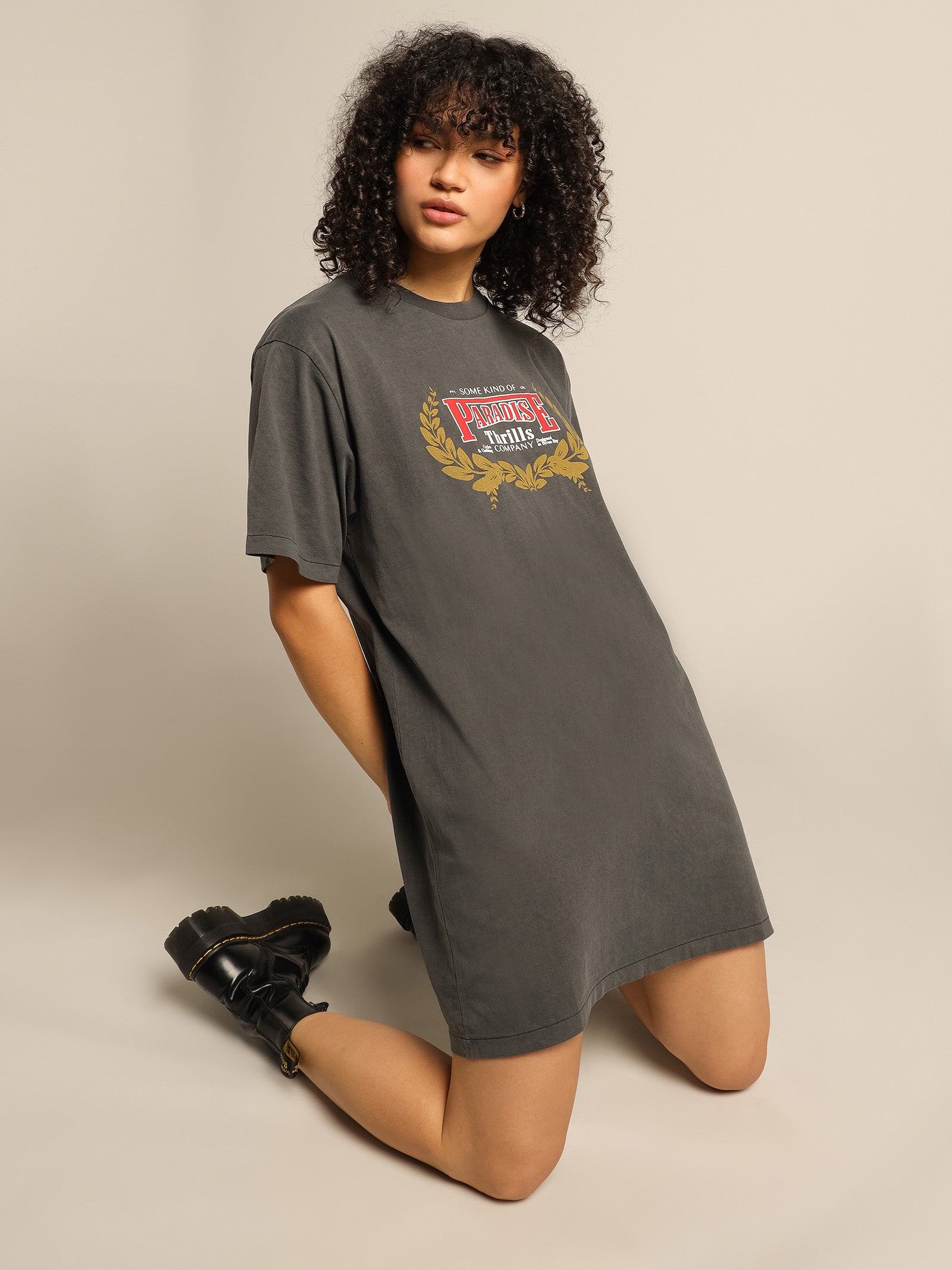 Speed Wreath Merch Fit T-Shirt Dress