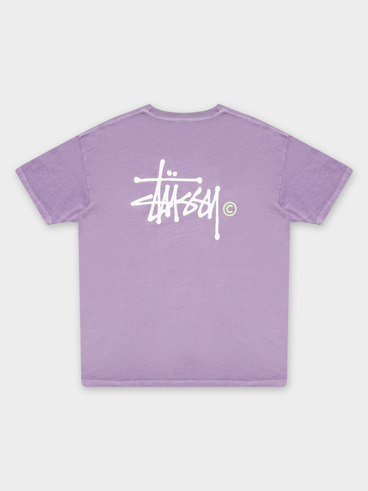 Graffiti Pigment T-Shirt in Pastel Lilac