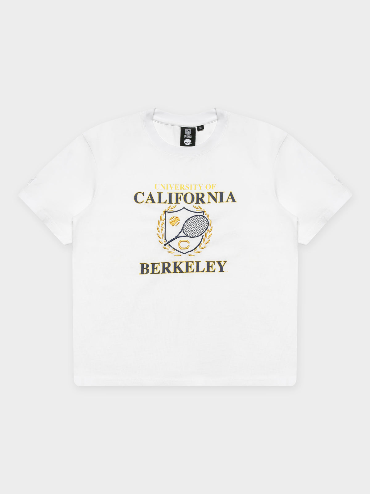 Berkeley Shield Logo T-Shirt in White