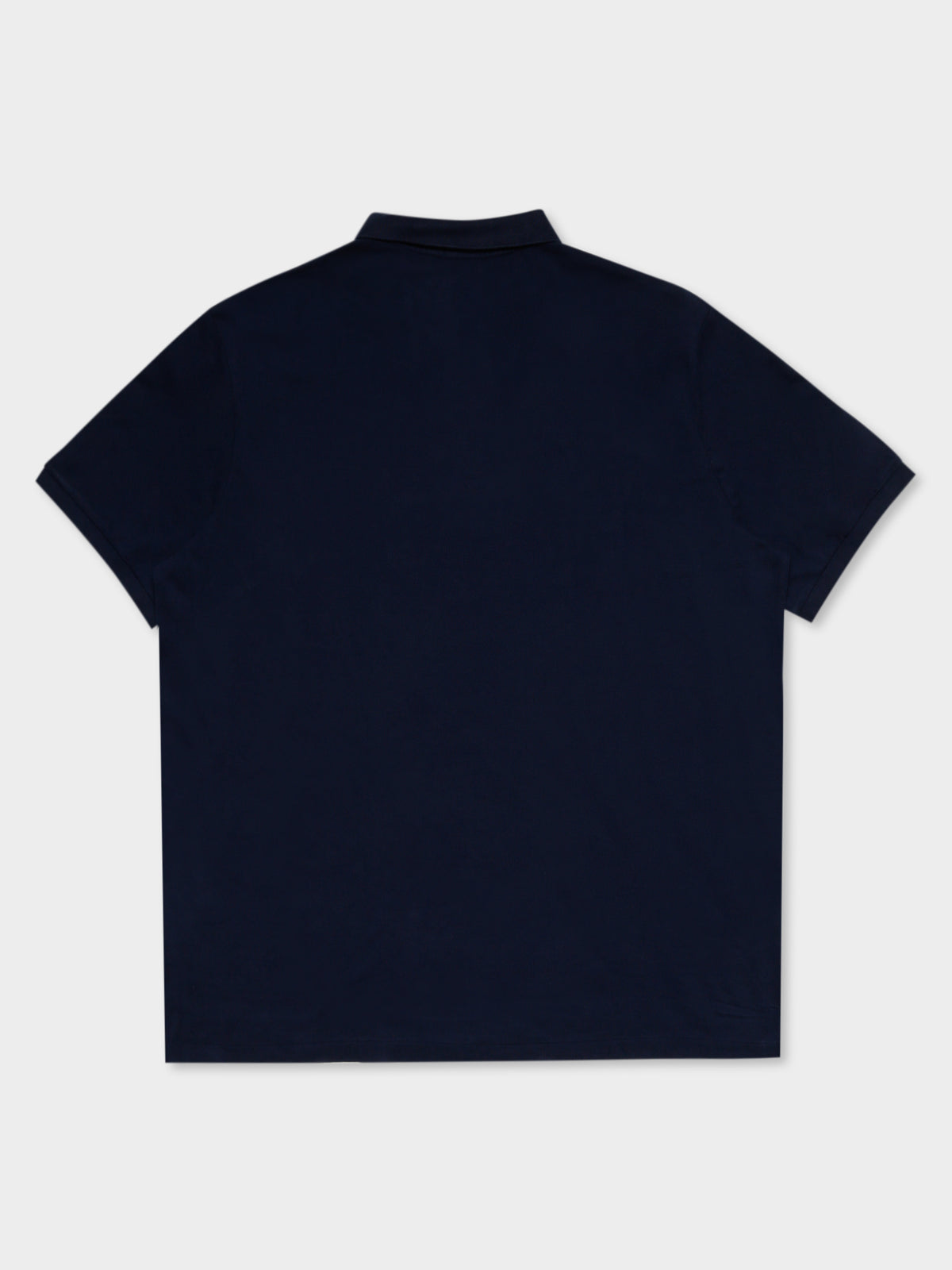Classic Fit Mesh Polo in Newport Navy