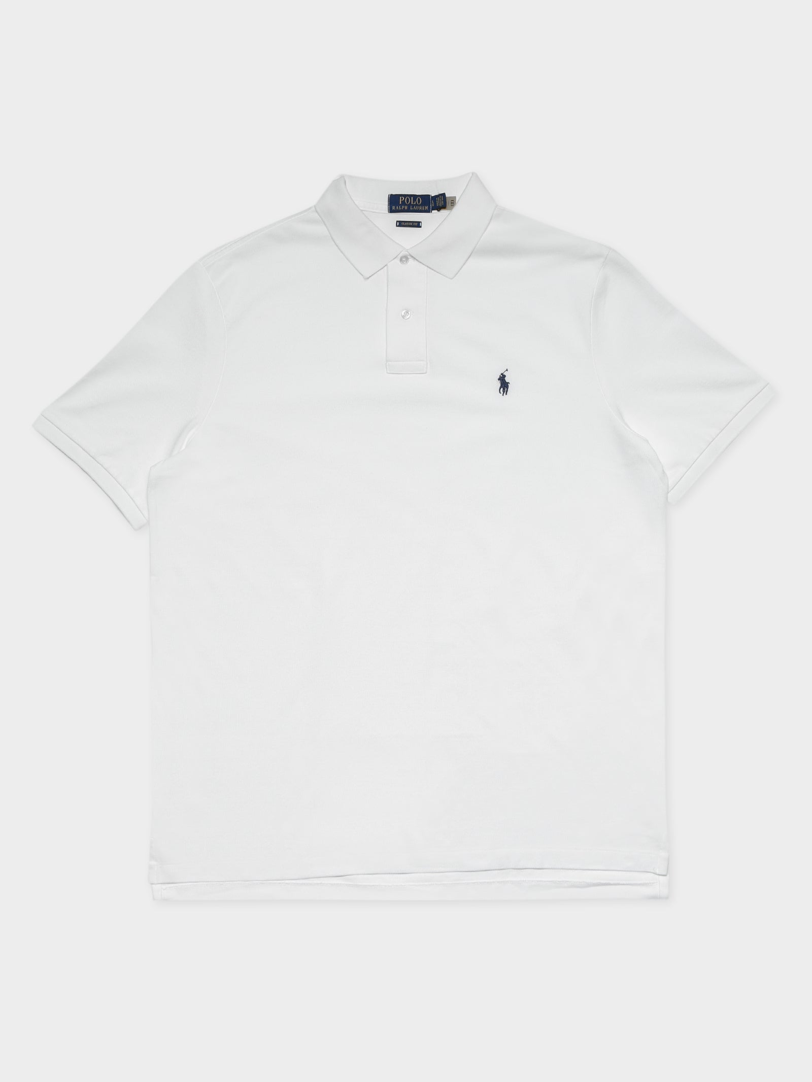 Classic Fit Mesh Polo