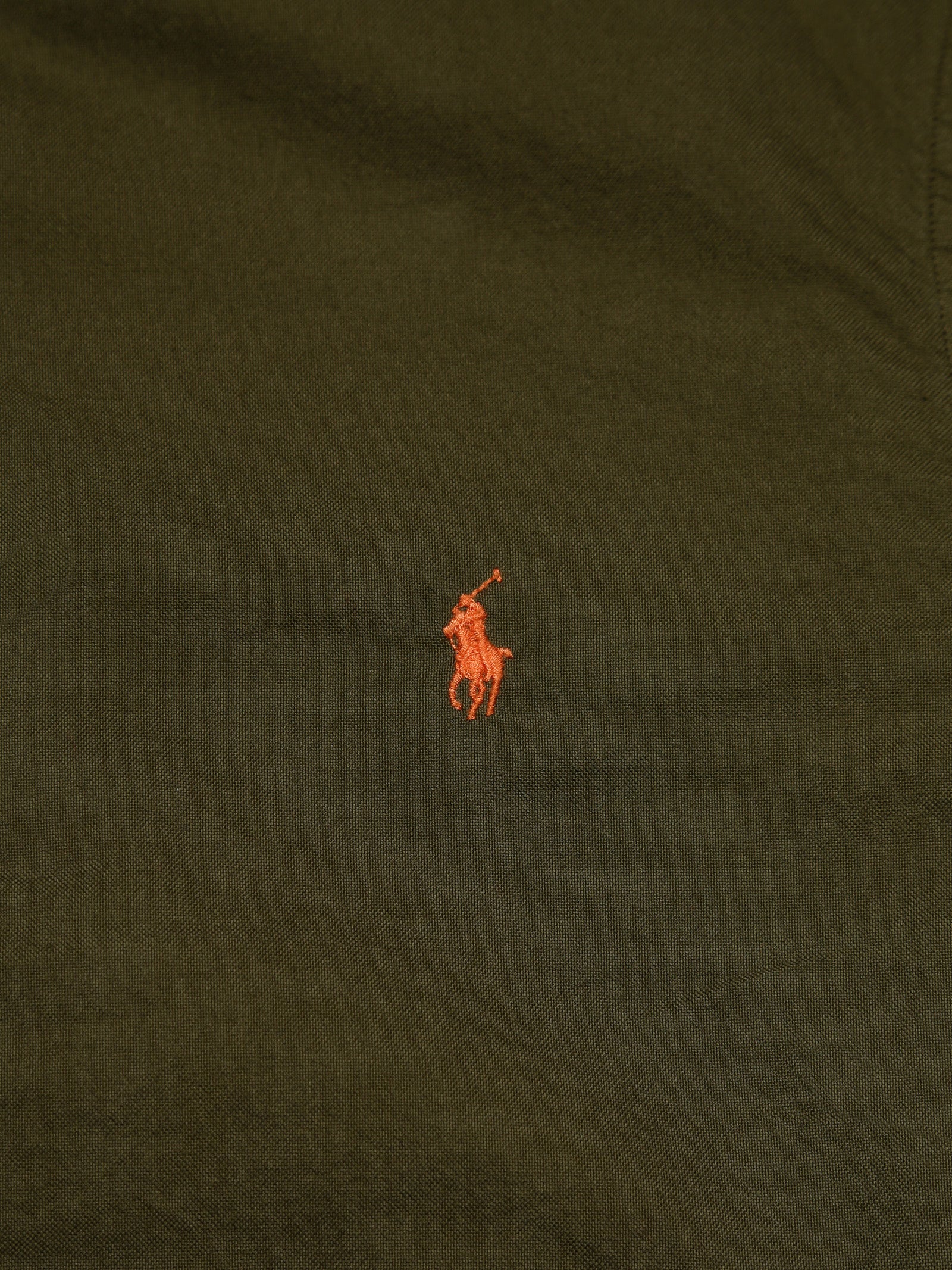 Logo Embroidered Long Sleeve Shirt