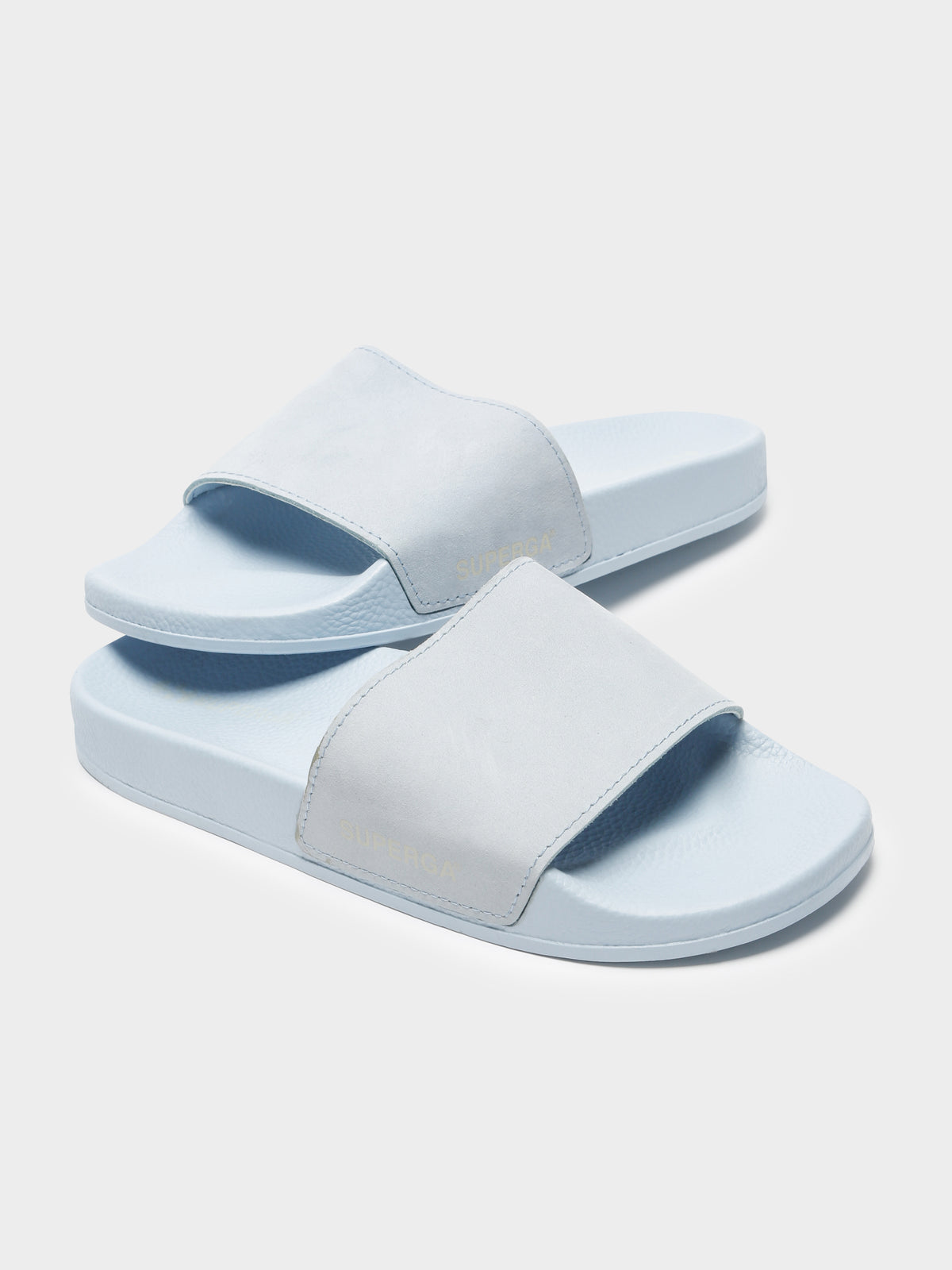 Womens 1908 Slides in Buttersoft Blue