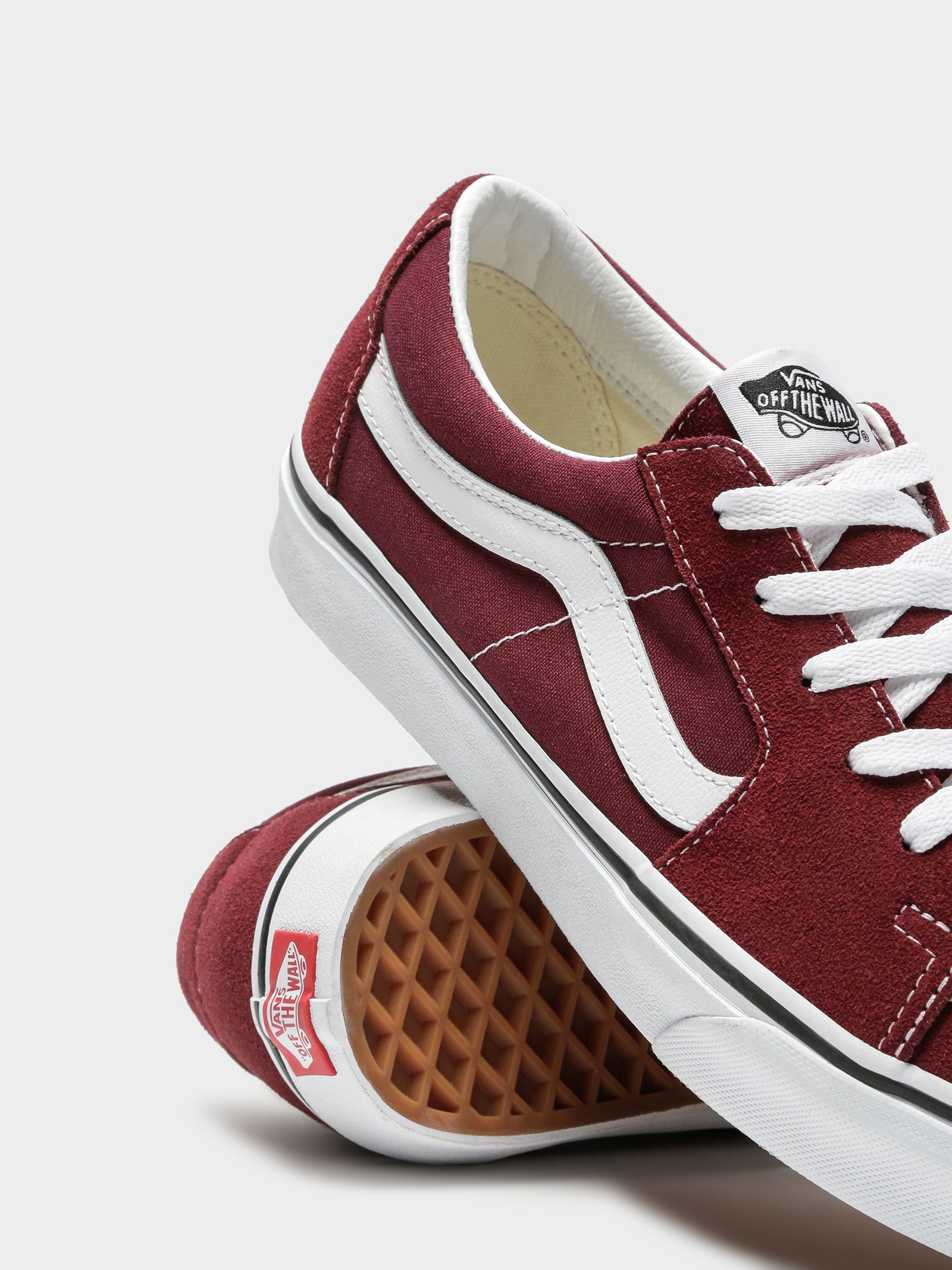 Vans Unisex SK8 Lo Burgundy Glue Store - Main Image