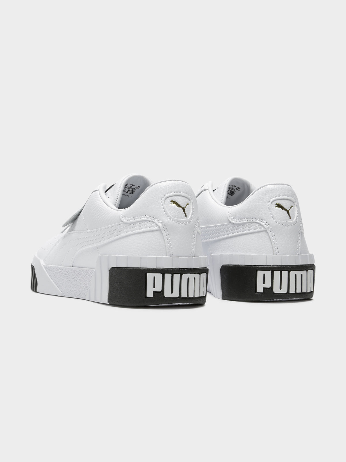 Womens Cali Sneaker in White &amp; Black