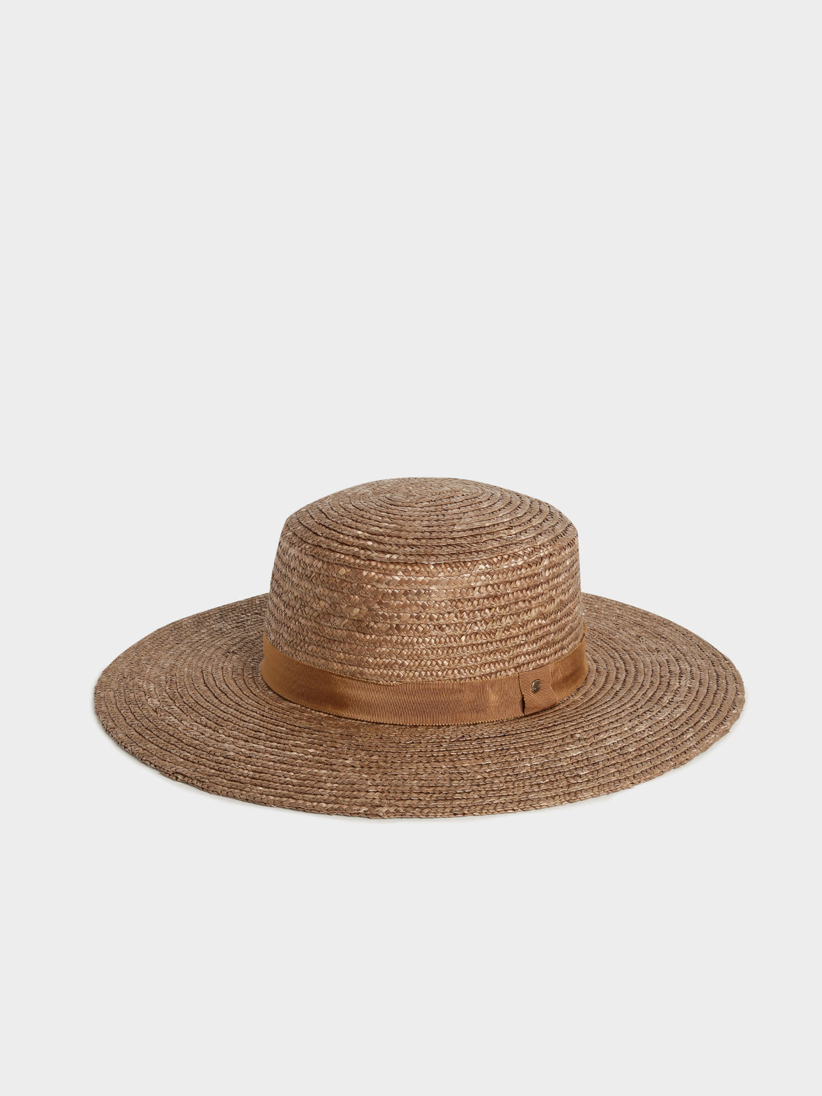 Vicenza Straw Hat in Nutmeg
