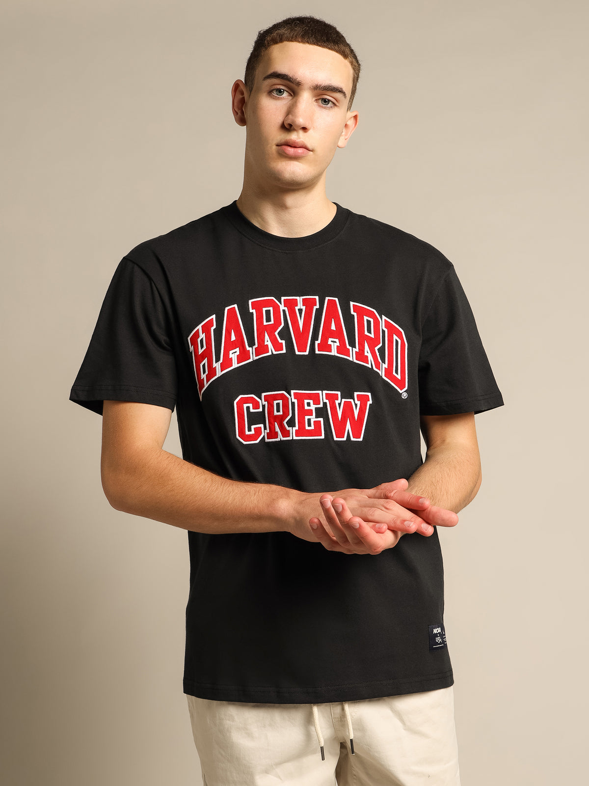 Harvard College T-Shirt in Black
