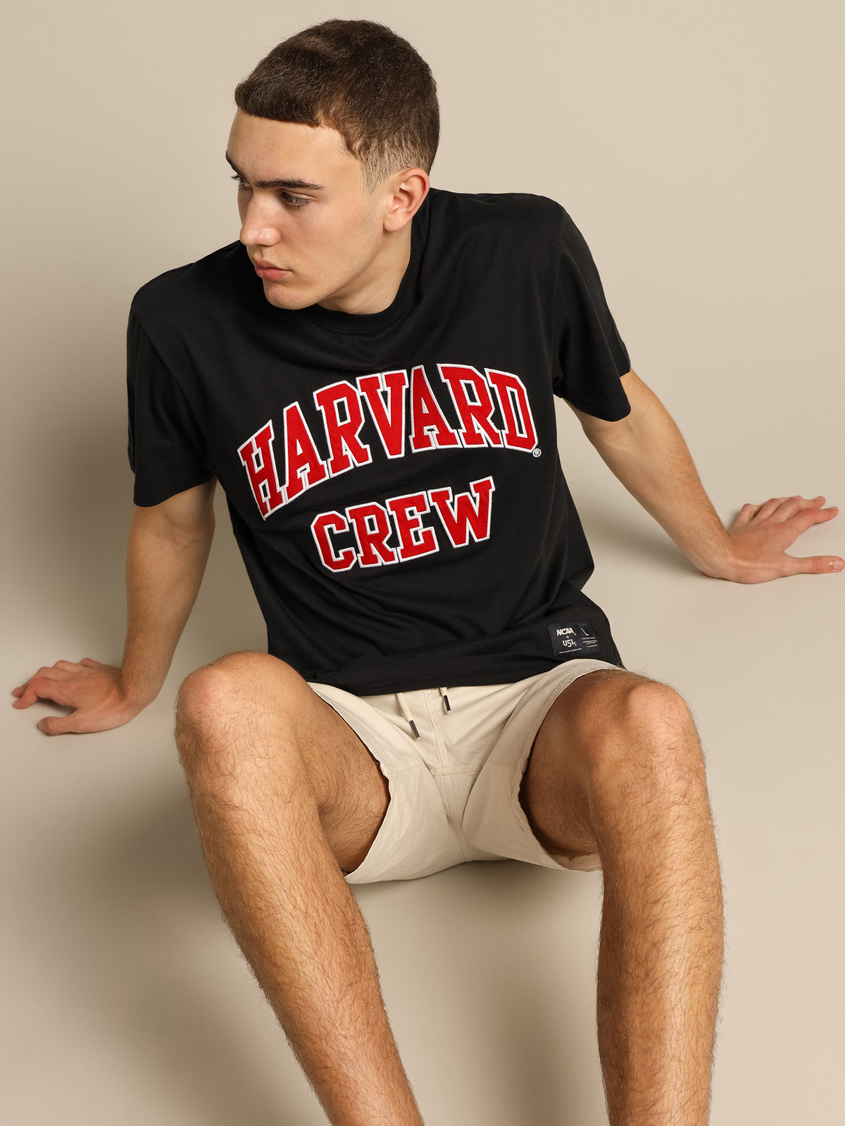 Harvard College T-Shirt in Black