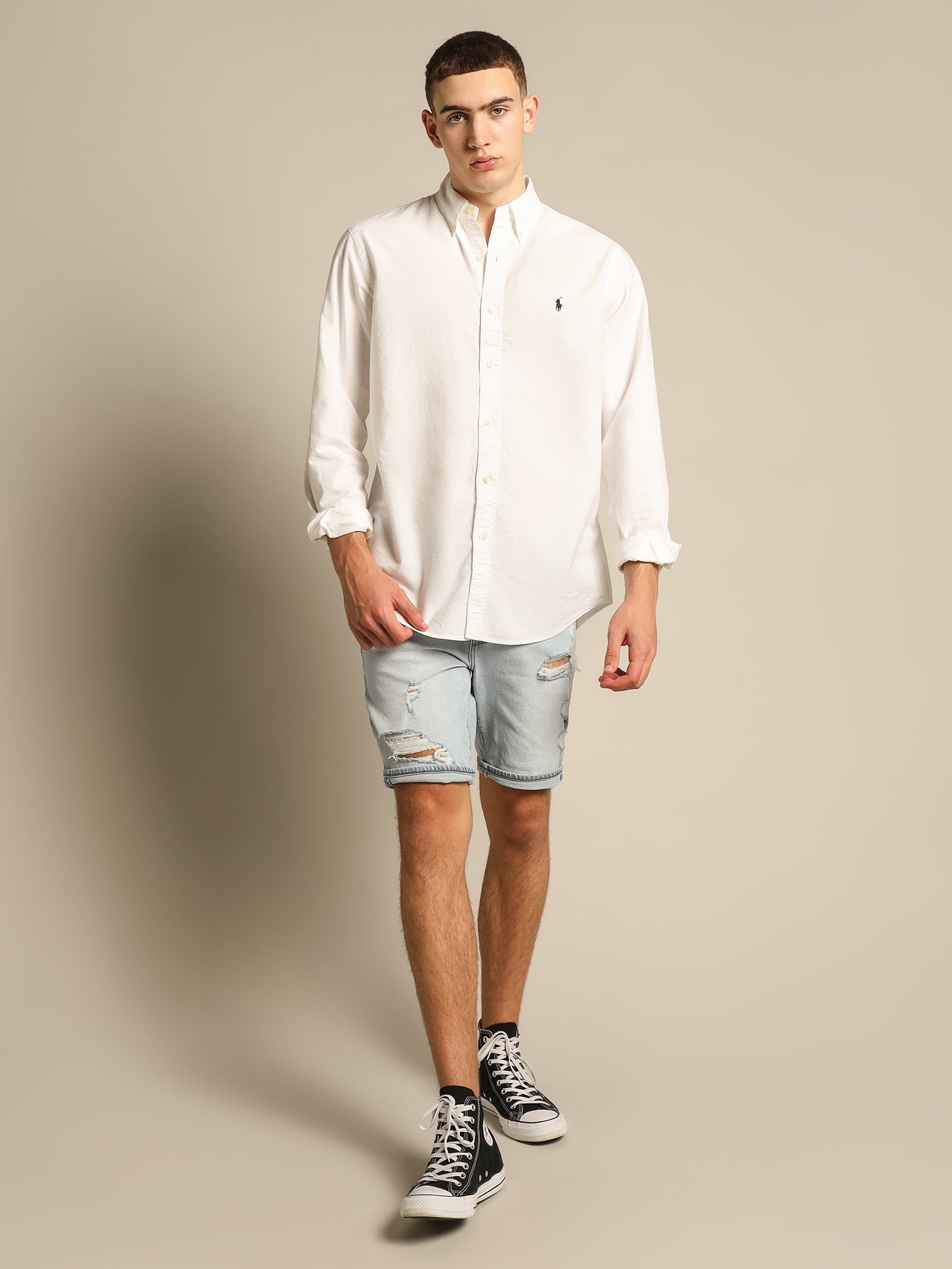 Custom Fit Oxford Shirt