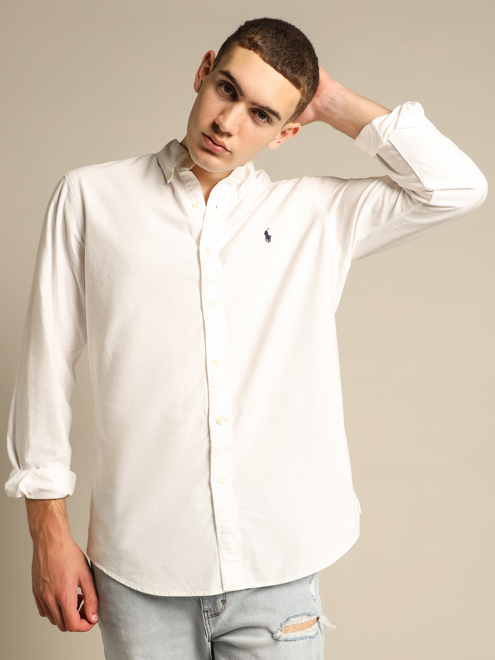 Custom Fit Oxford Shirt