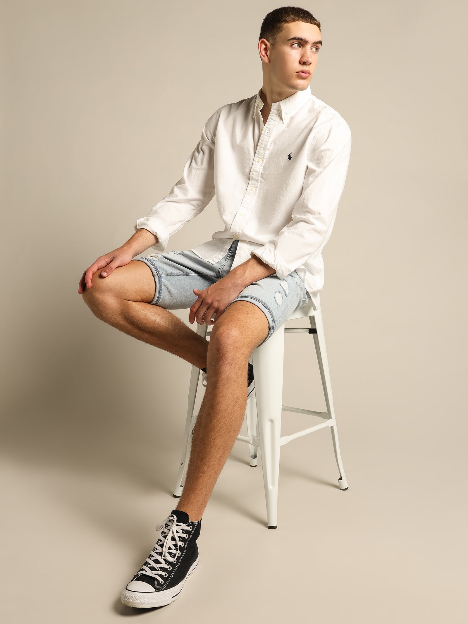 Custom Fit Oxford Shirt