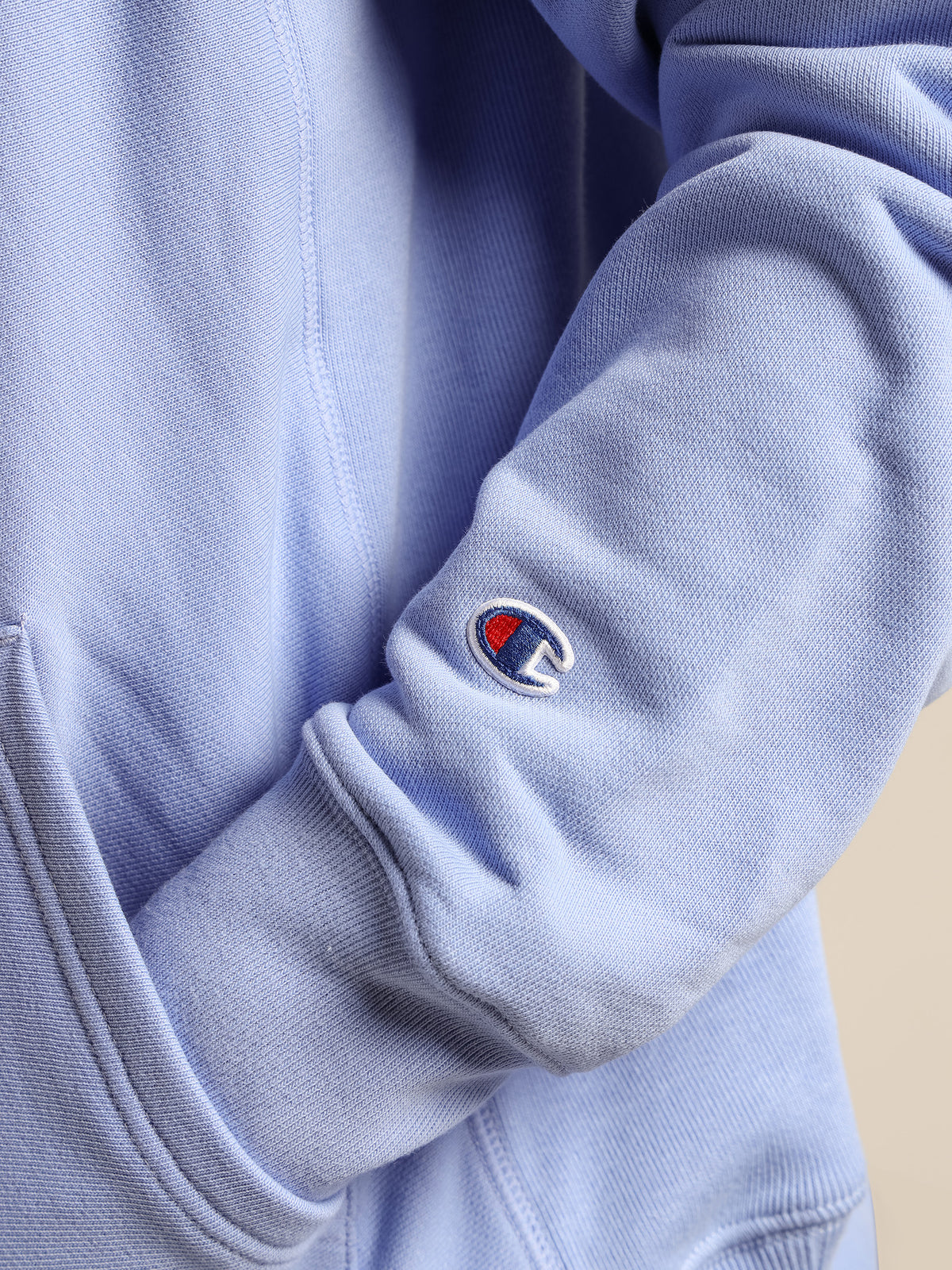 Champion Reverse Weave Hoodie | Light Blue