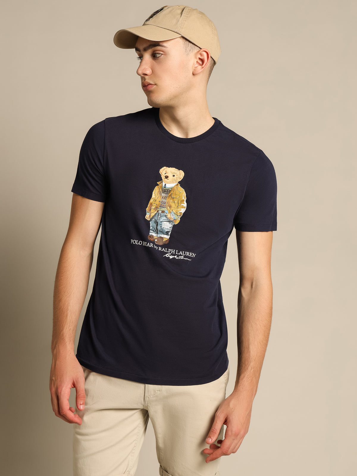Polo Bear T-Shirt in Cruise Navy